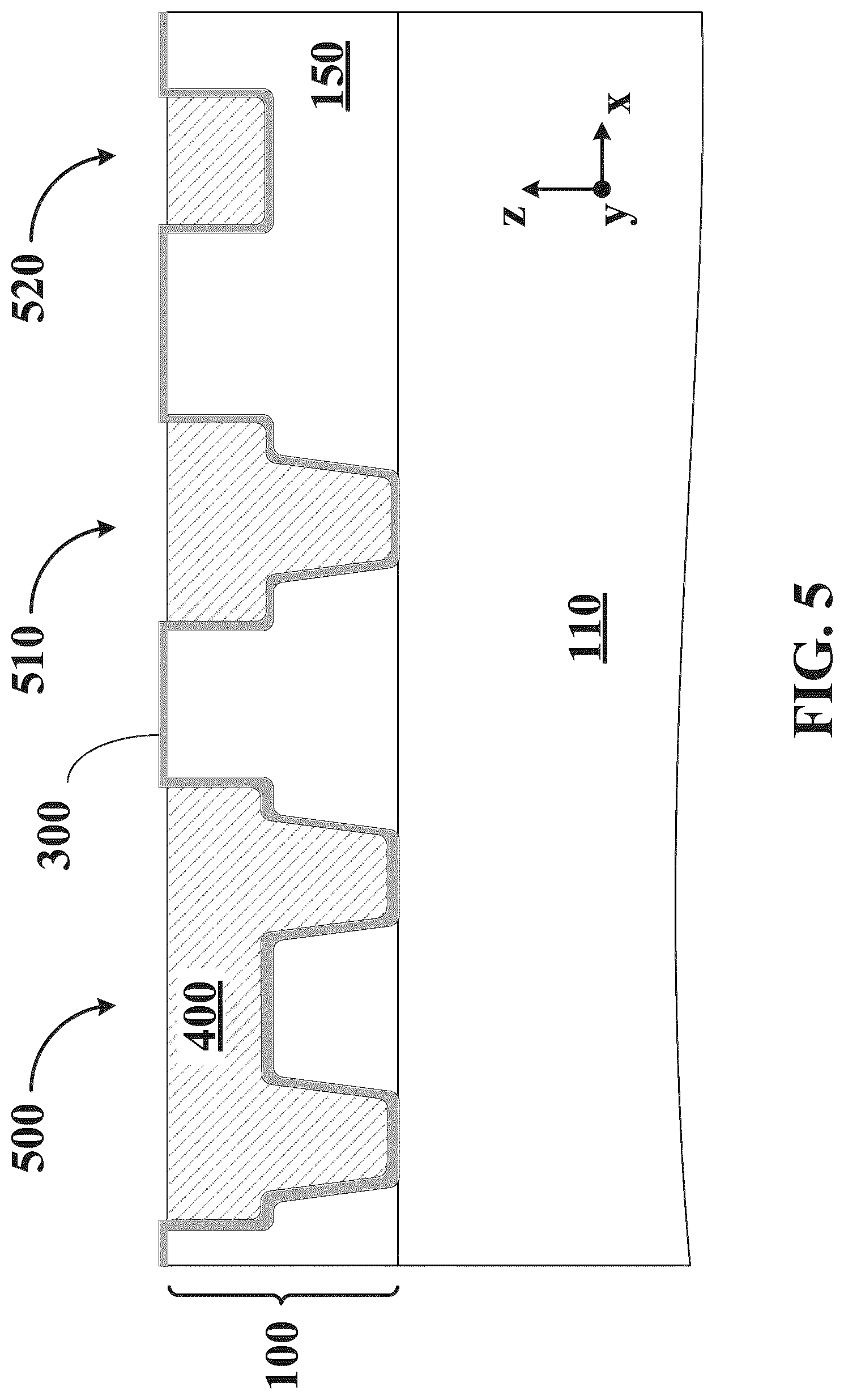 Patent US12622245 Figure 5 – Ion implant process for defect elimination in metal layer planarization