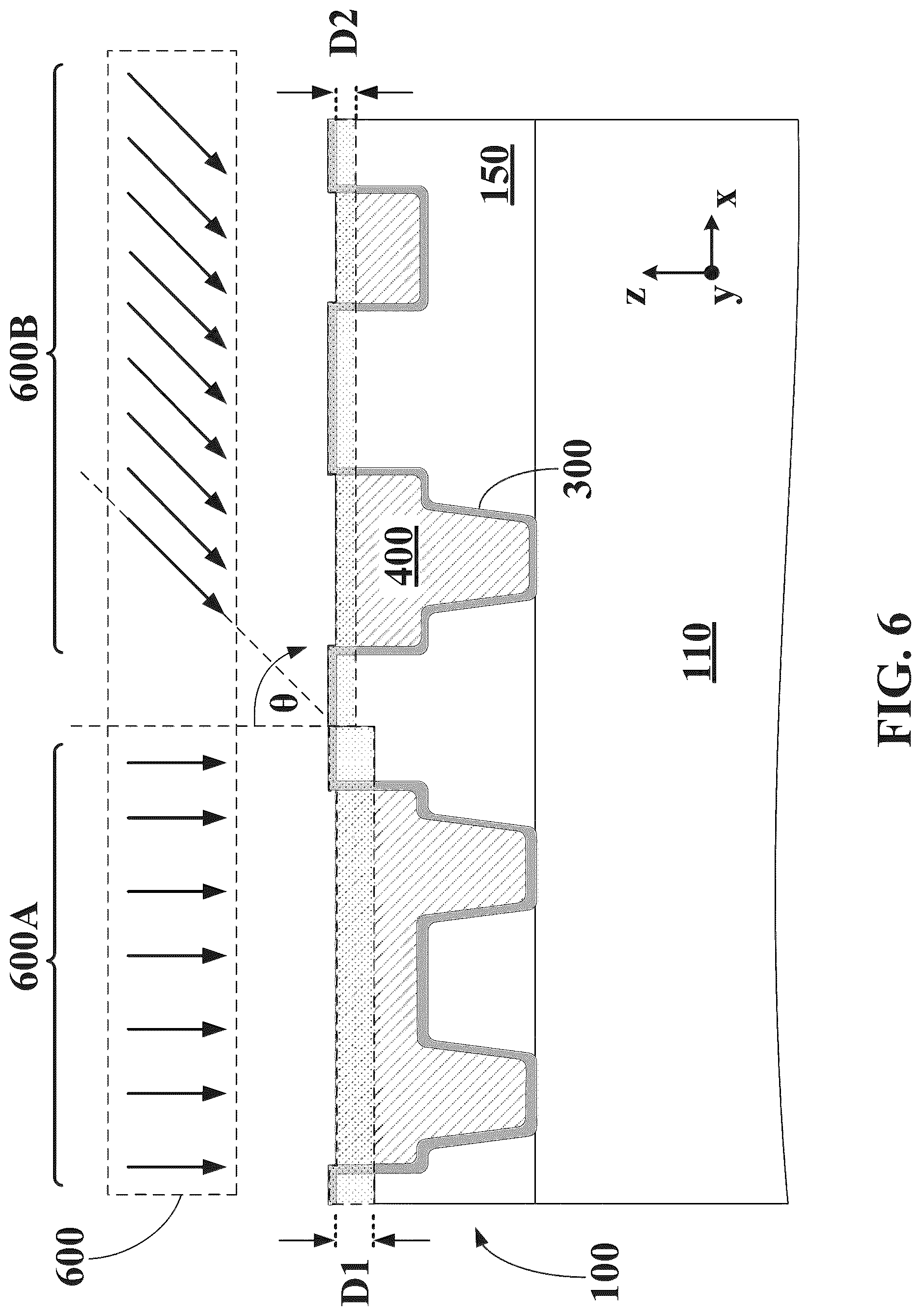Patent US12622245 Figure 6 – Ion implant process for defect elimination in metal layer planarization