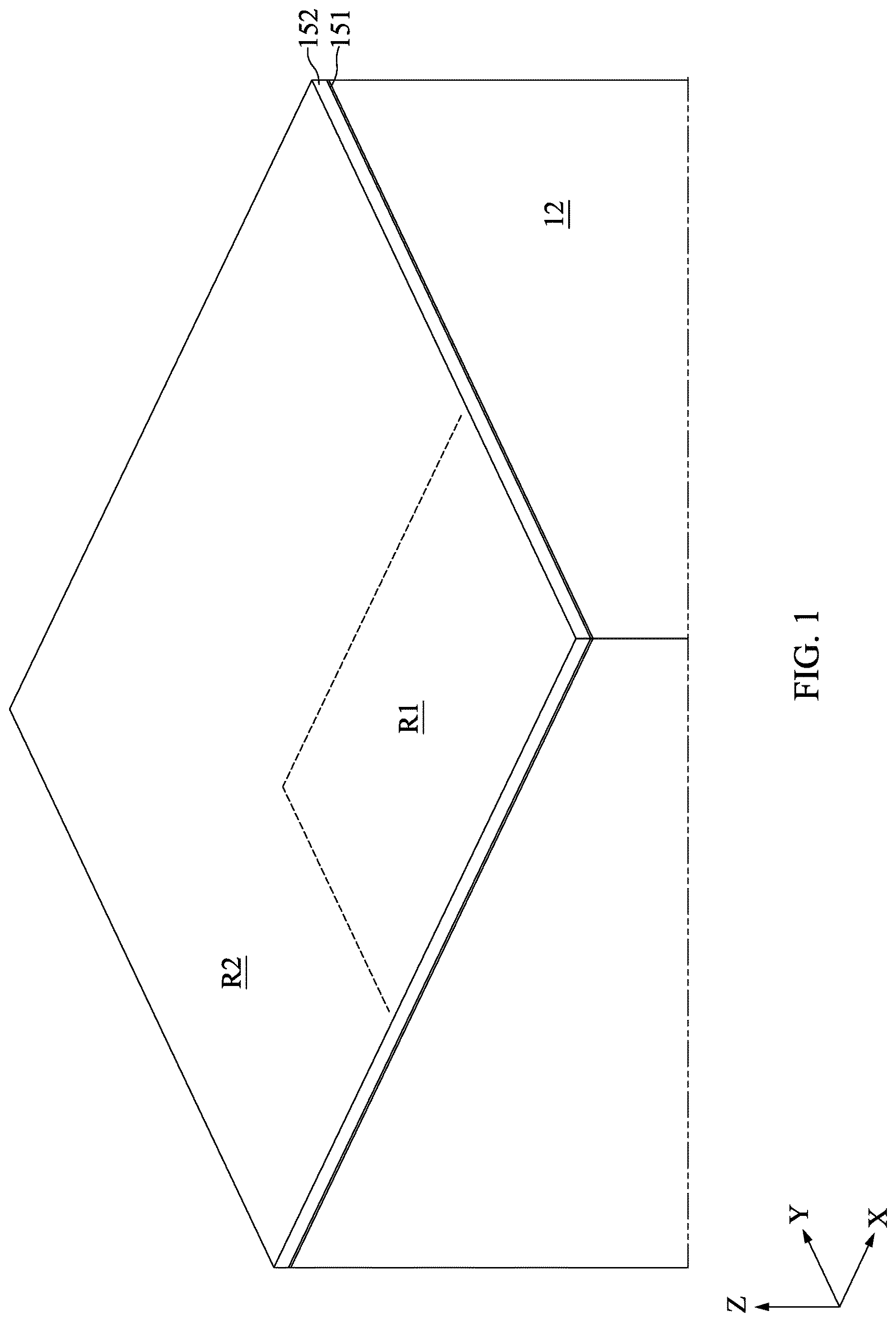 Patent US12622249 Figure 1 – Method of manufacturing semiconductor structure including a planarization and semiconductor structure thereof
