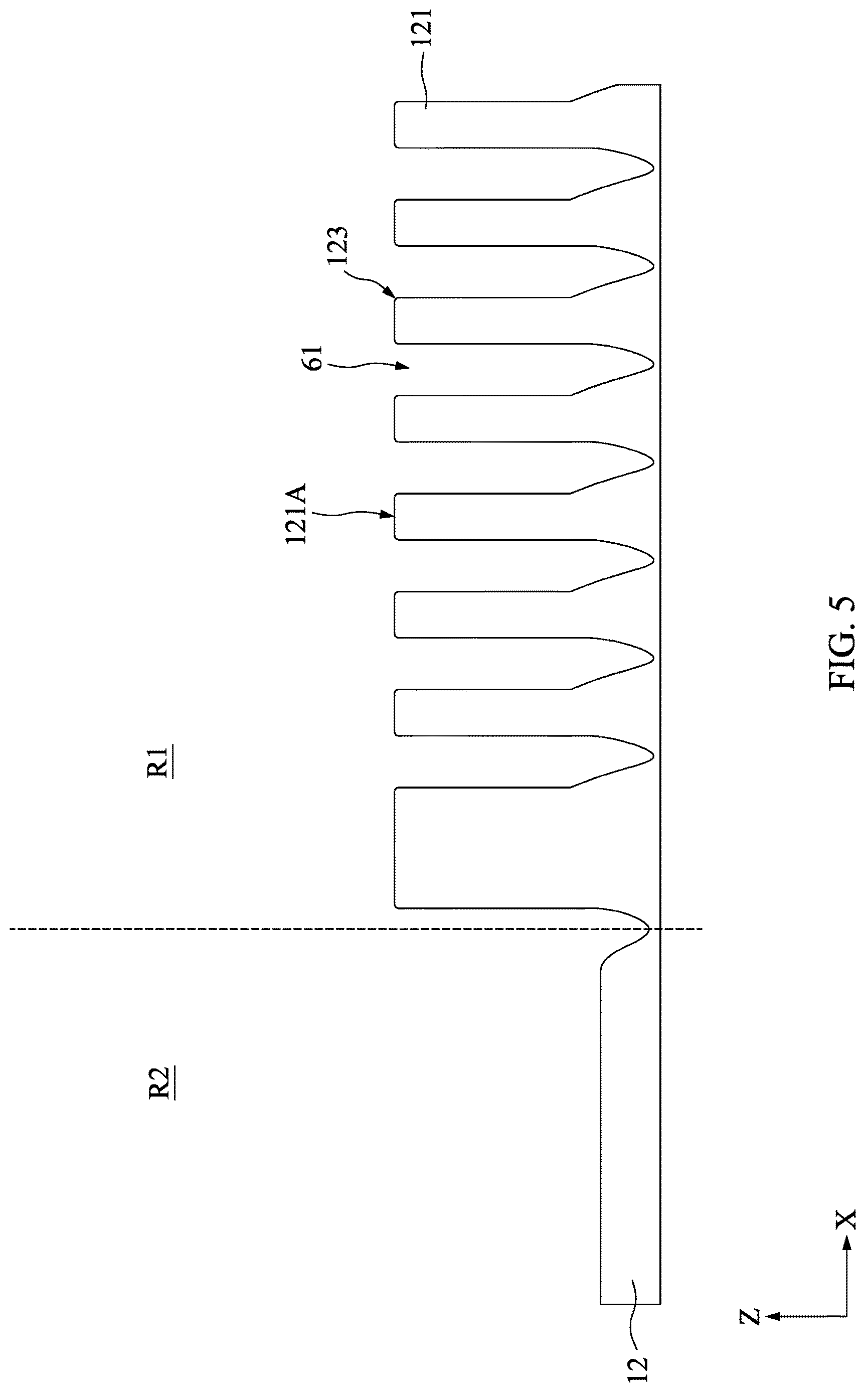 Patent US12622249 Figure 5 – Method of manufacturing semiconductor structure including a planarization and semiconductor structure thereof