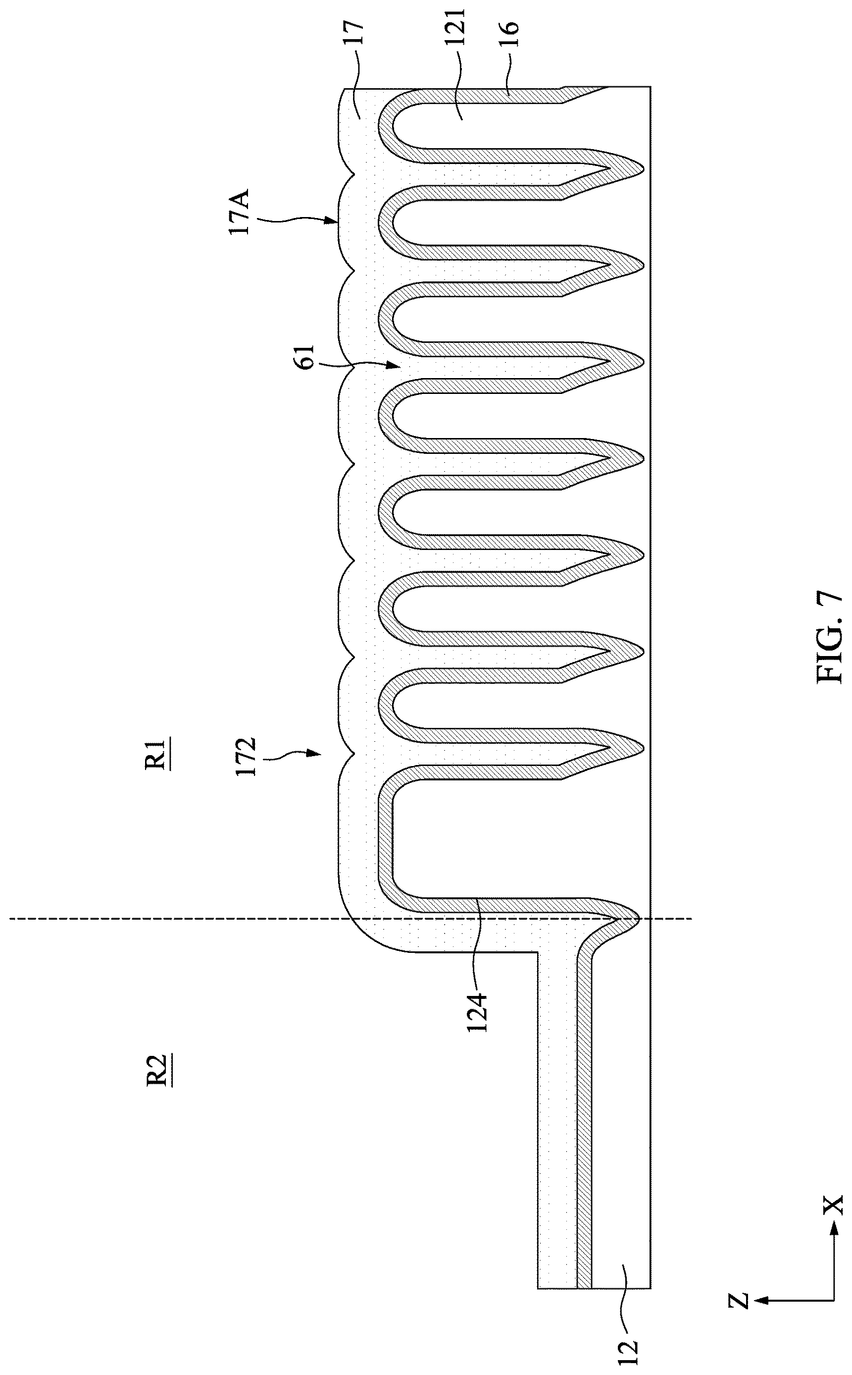 Patent US12622249 Figure 7 – Method of manufacturing semiconductor structure including a planarization and semiconductor structure thereof