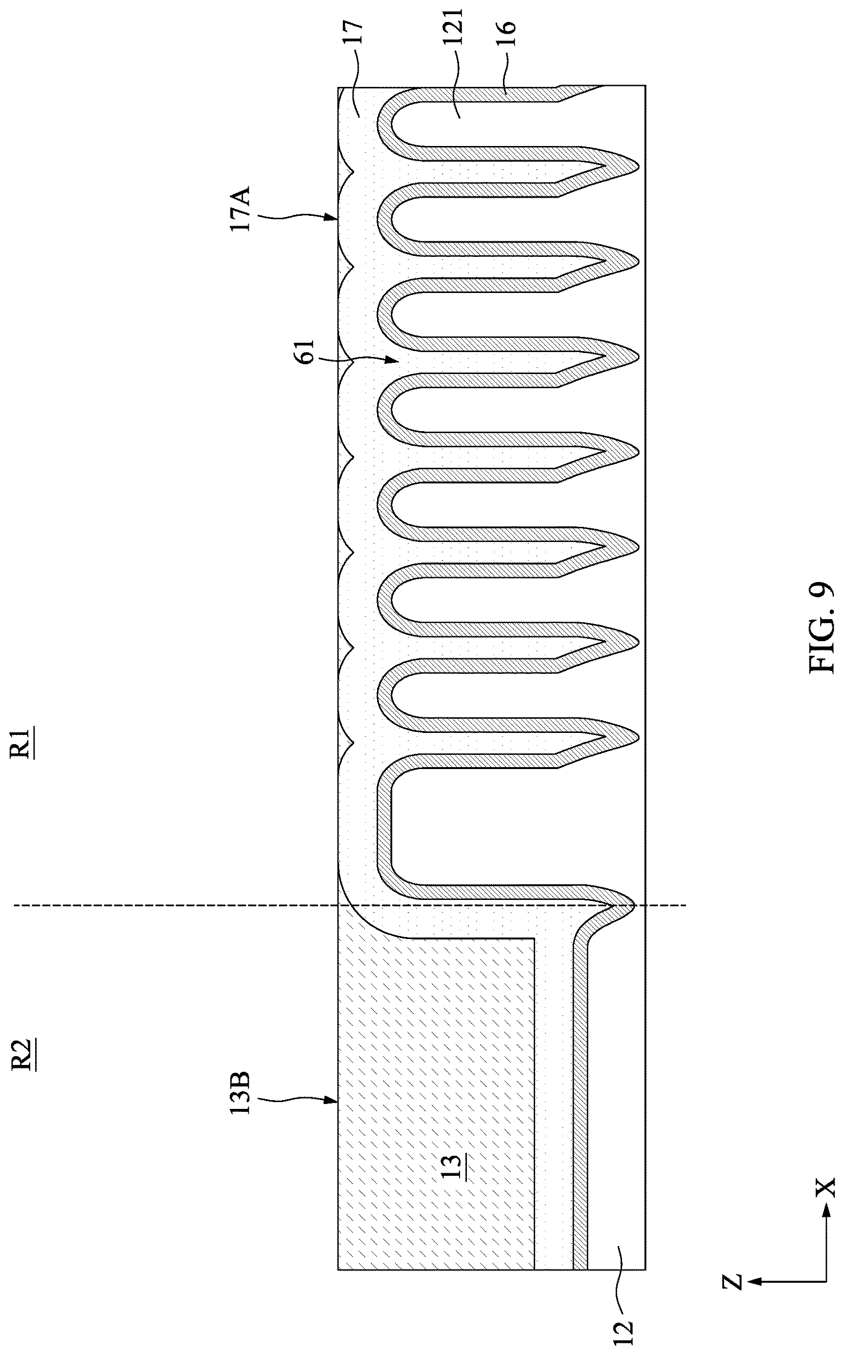 Patent US12622249 Figure 9 – Method of manufacturing semiconductor structure including a planarization and semiconductor structure thereof