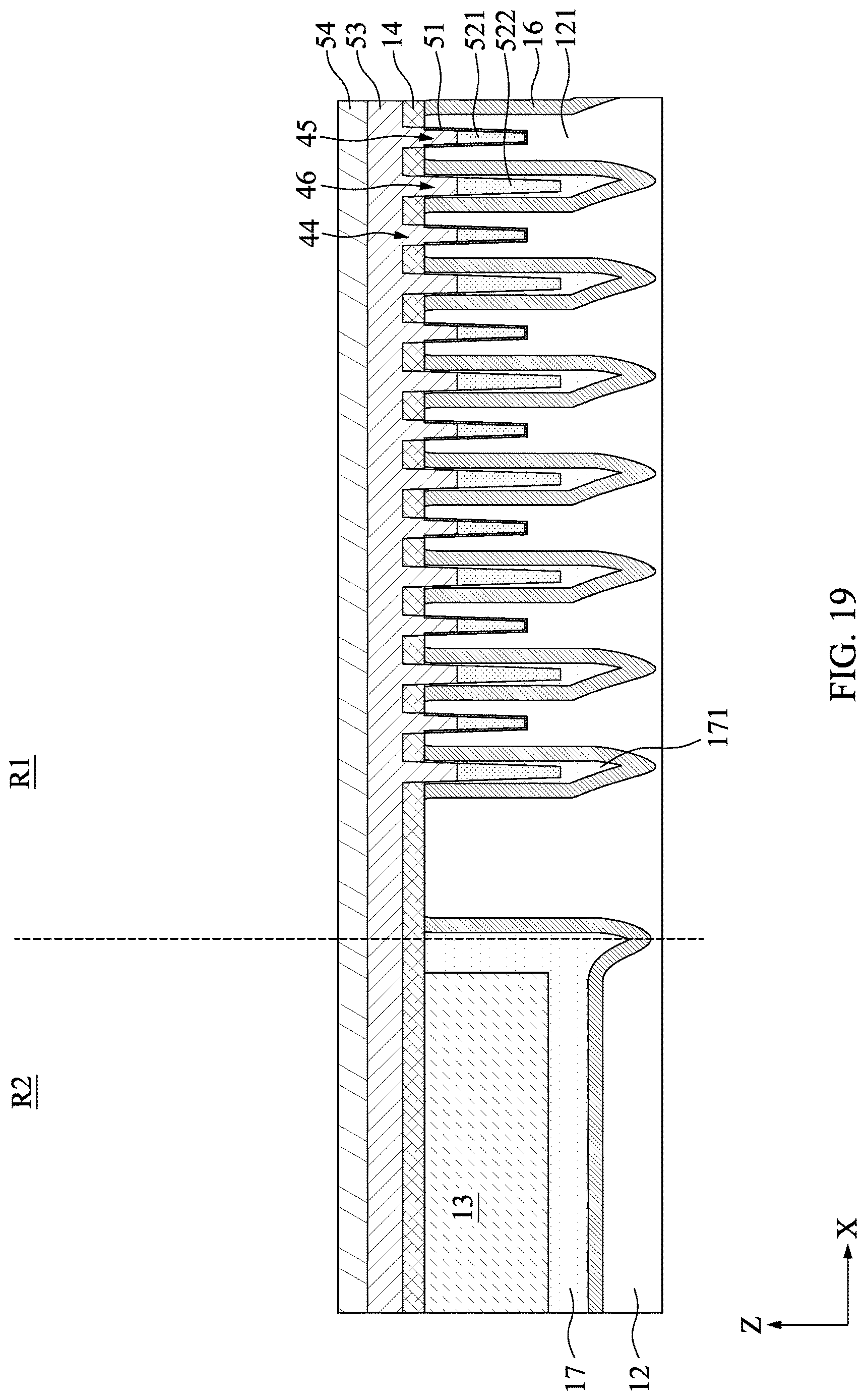 Patent US12622249 Figure 19 – Method of manufacturing semiconductor structure including a planarization and semiconductor structure thereof