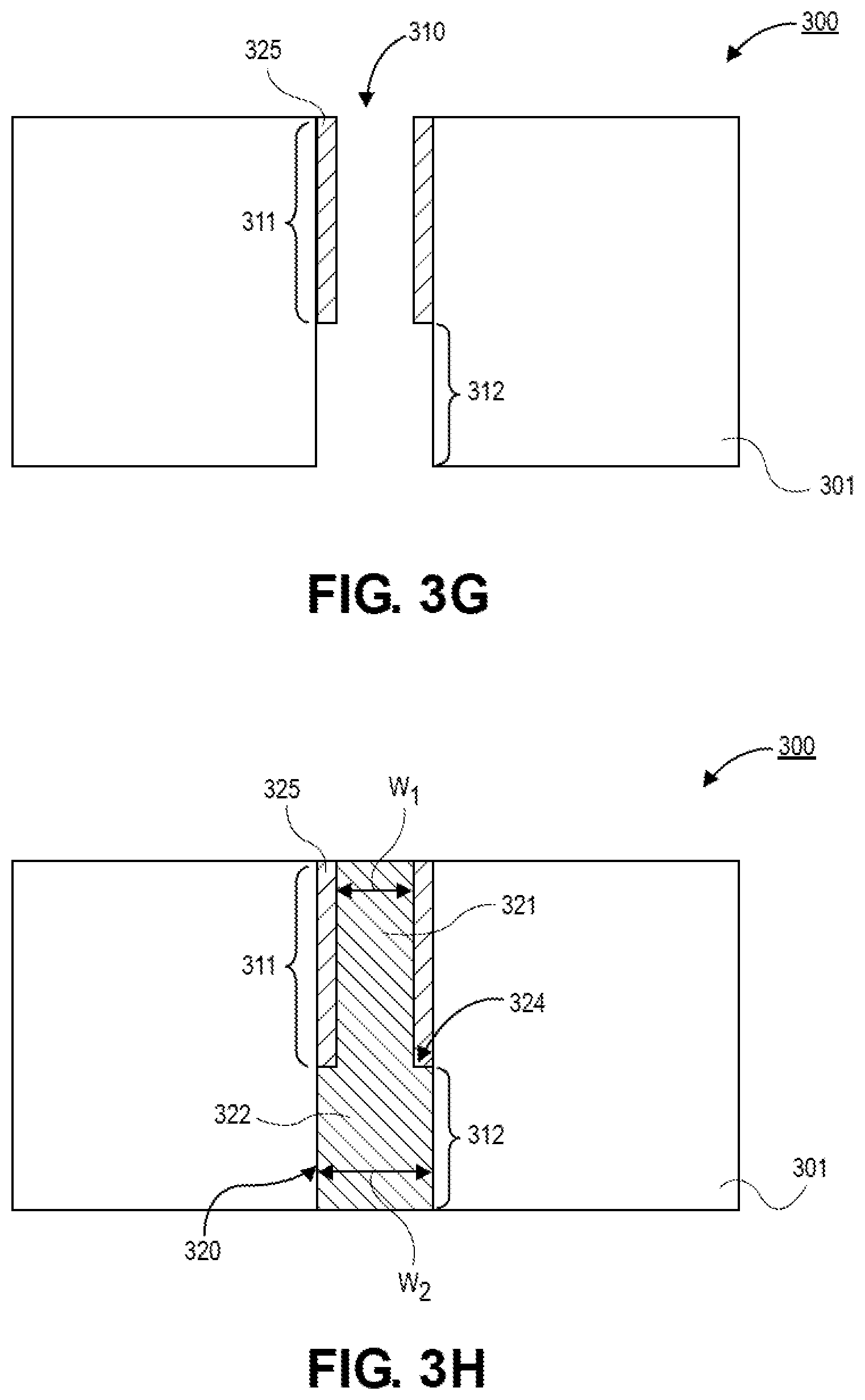Patent US12622250 Figure 6 – Vias with vertically non-uniform or discontinuous stack