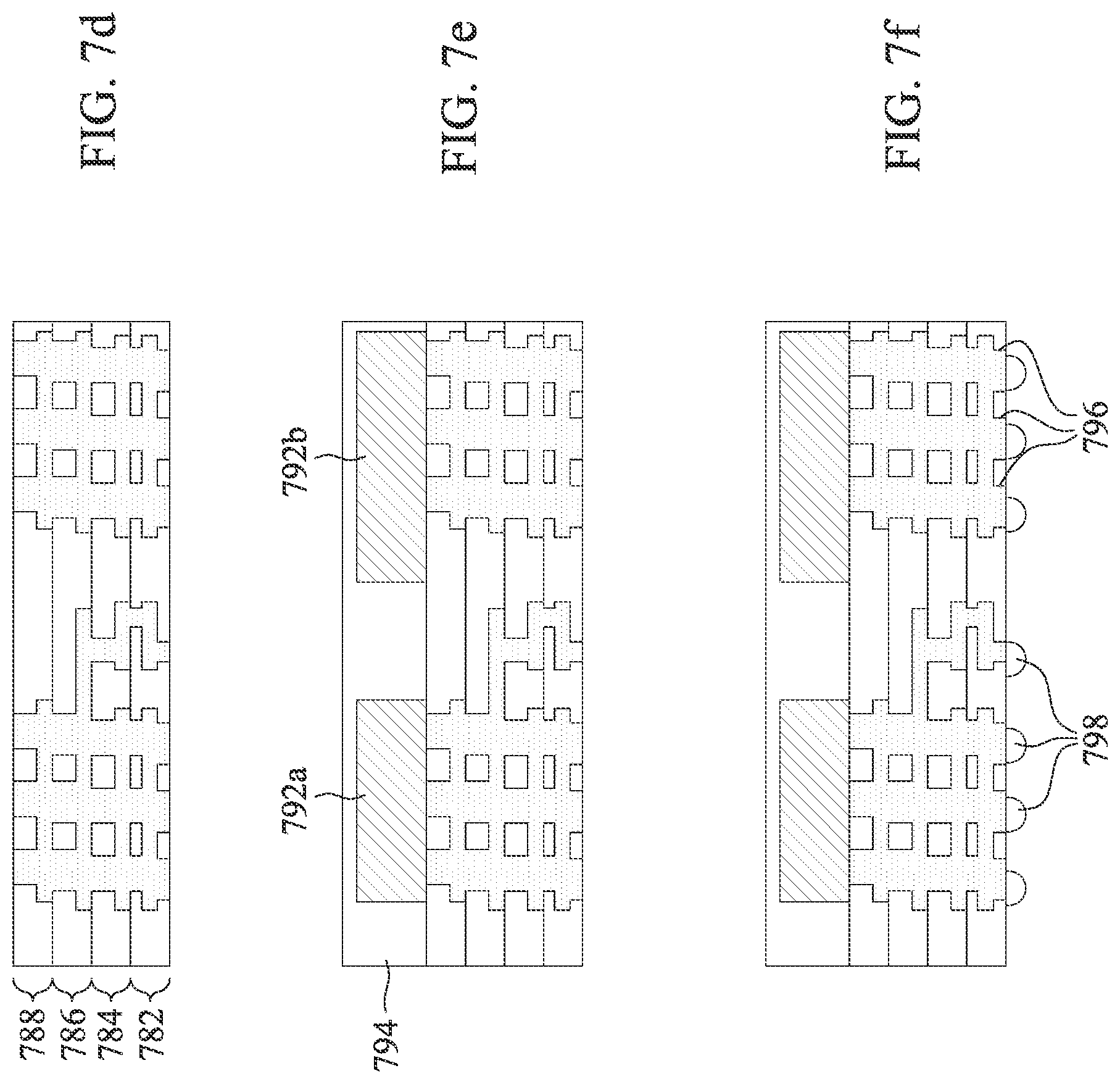 Patent US12622251 Figure 10 – Via connection structure having multiple via to via connections