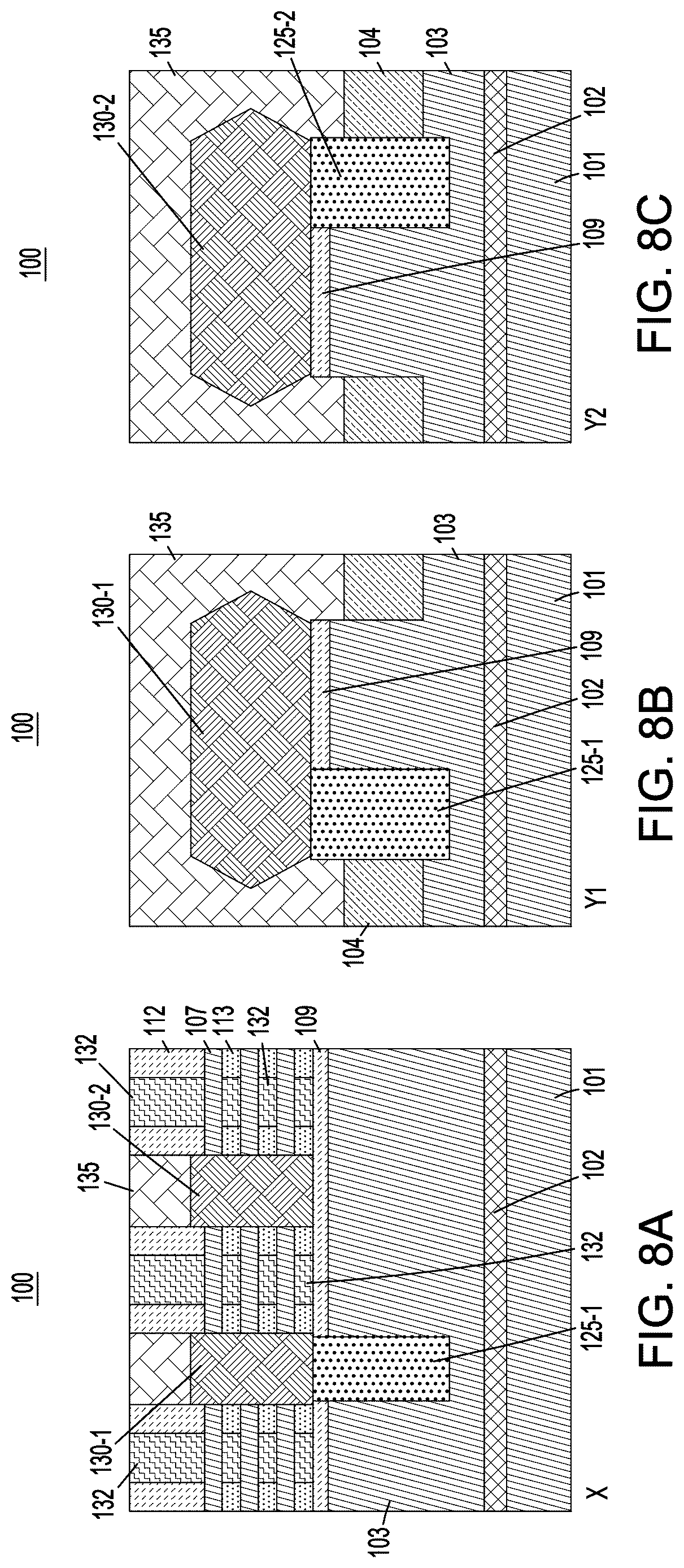 Patent US12622252 Figure 9 – Backside contacts for source/drain regions