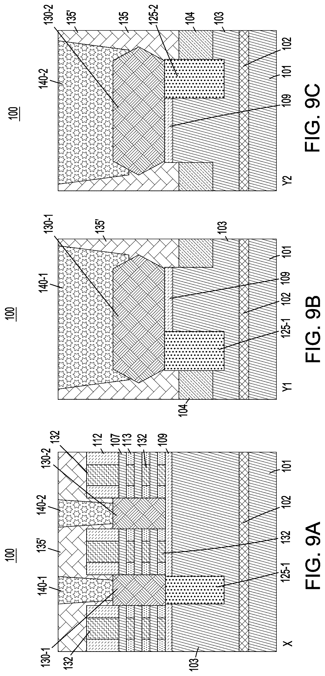 Patent US12622252 Figure 10 – Backside contacts for source/drain regions