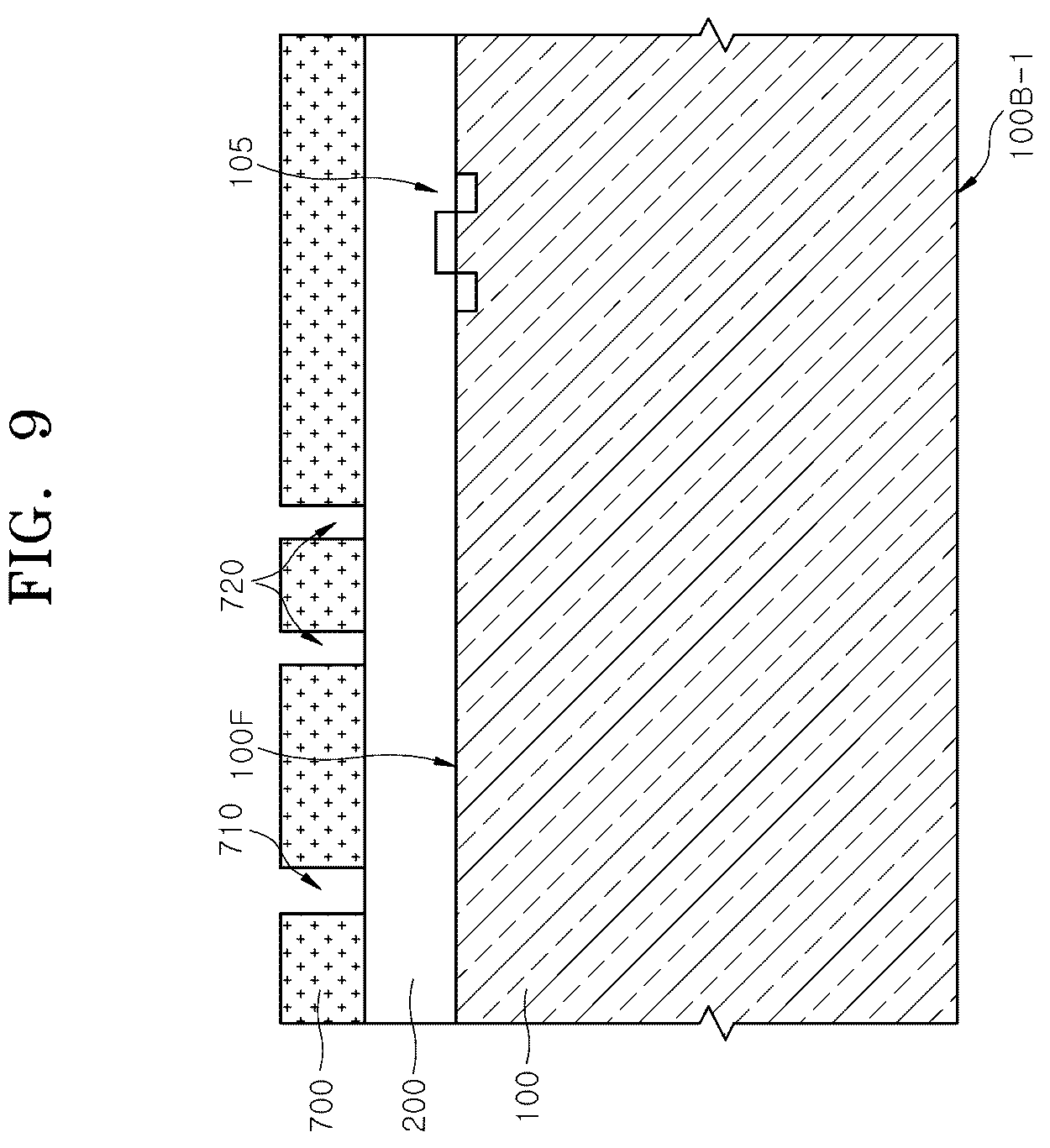 Patent US12622253 Figure 9 – Semiconductor device with through vias of various shapes and method of manufacturing the same