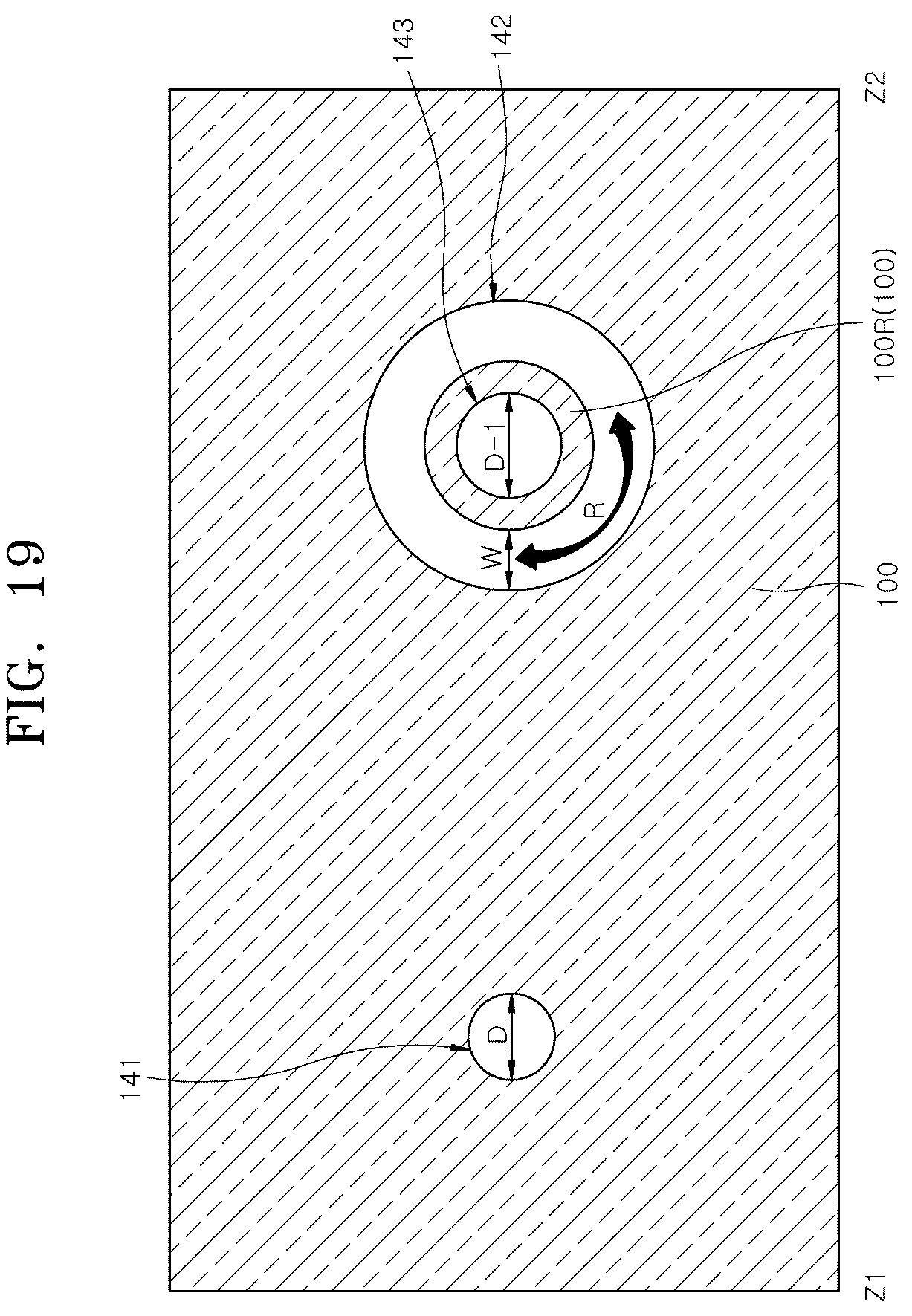 Patent US12622253 Figure 19 – Semiconductor device with through vias of various shapes and method of manufacturing the same