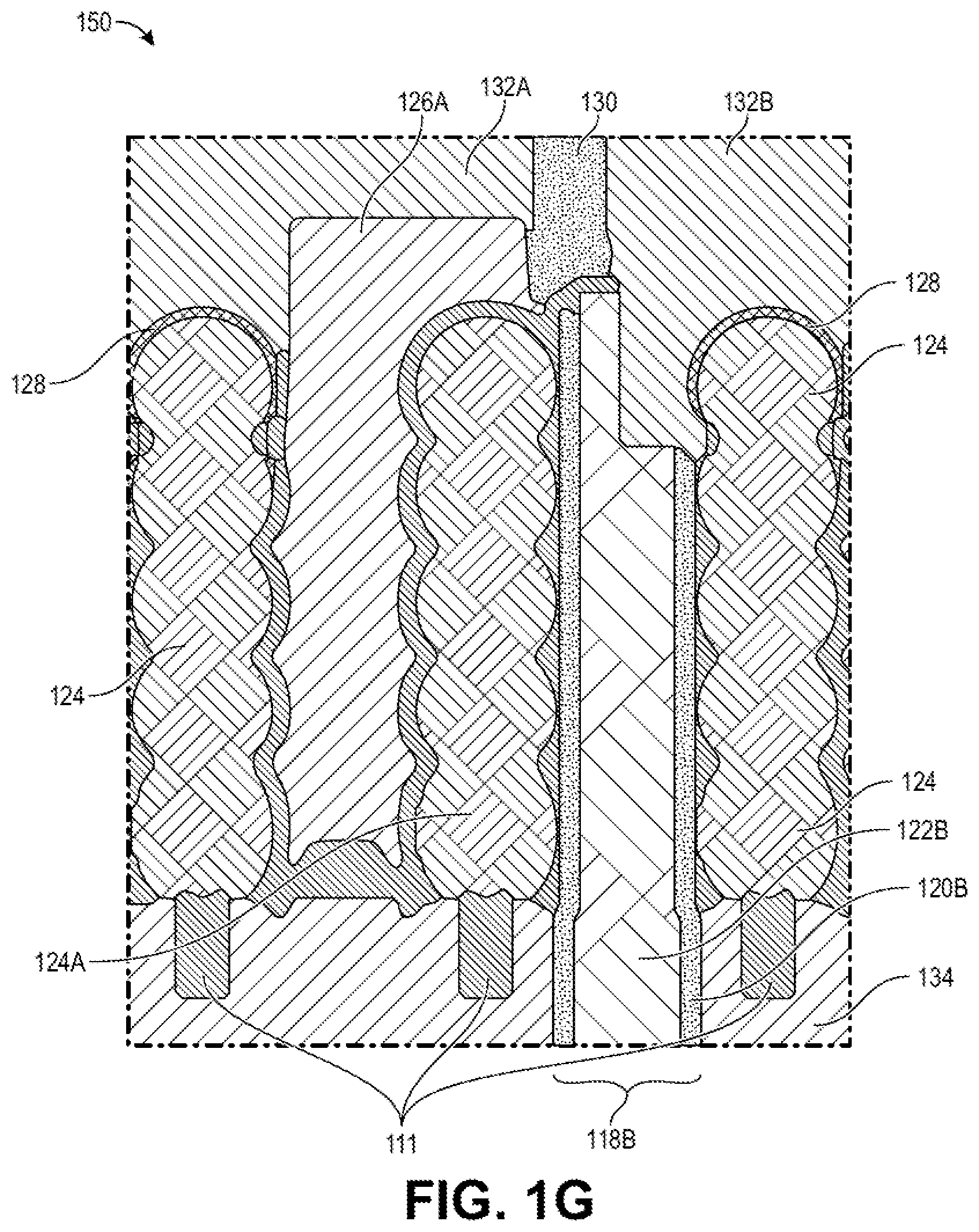 Patent US12622255 Figure 4 – Integrated circuit structures with pre-epitaxial deep via structure