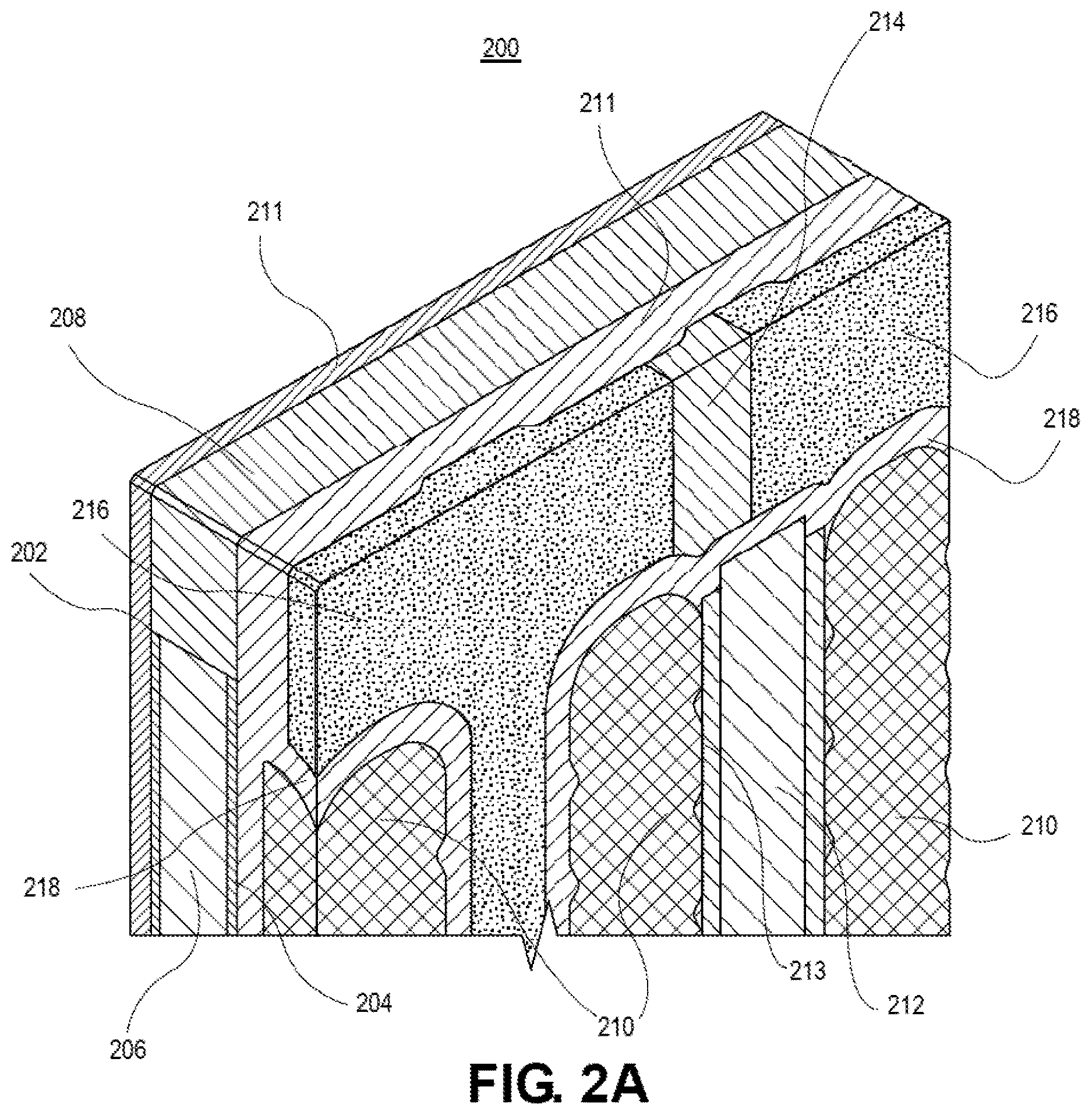 Patent US12622255 Figure 5 – Integrated circuit structures with pre-epitaxial deep via structure