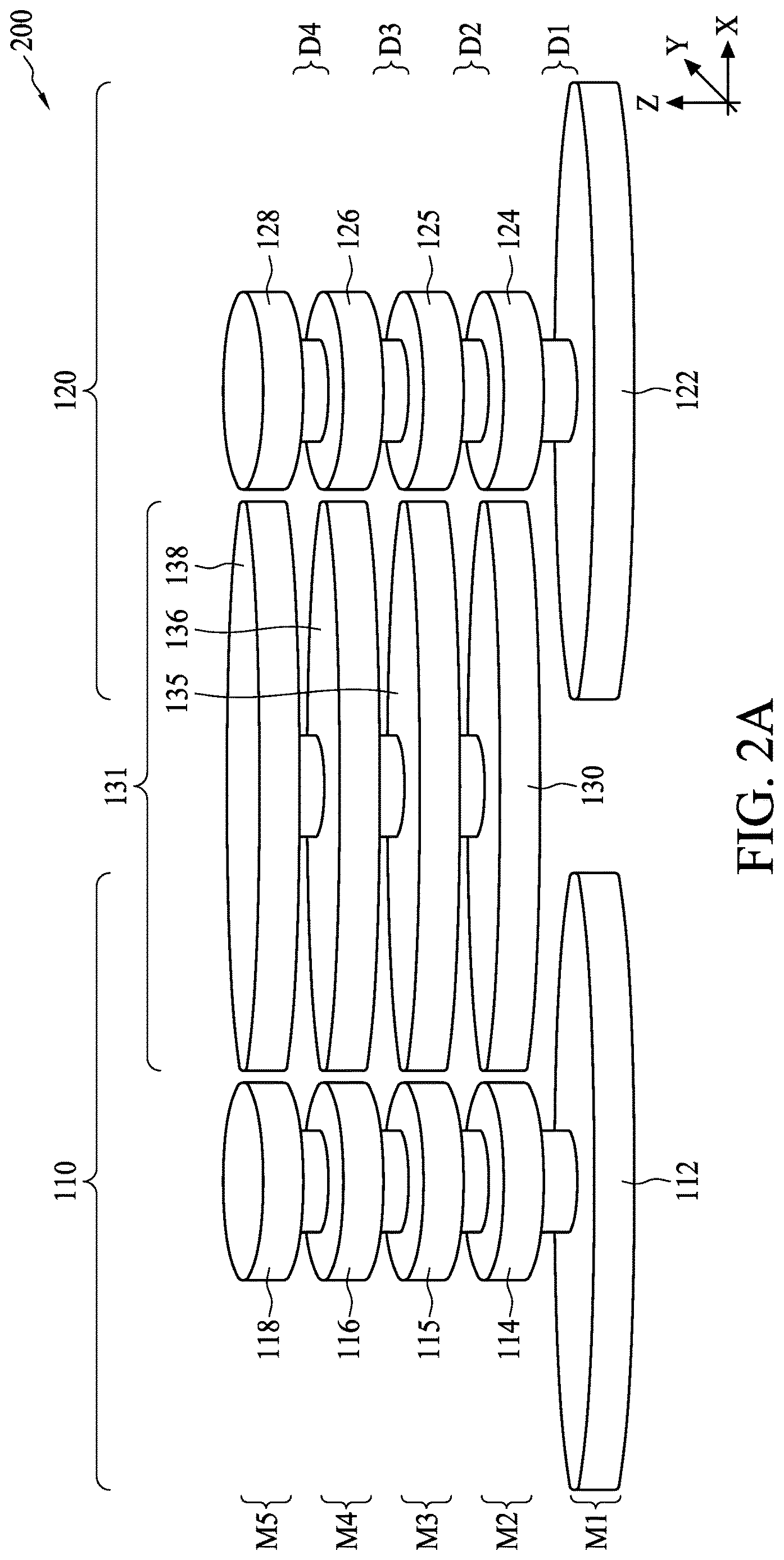 Patent US12622256 Figure 3 – Conductive via structures for far-end crosstalk cancellation