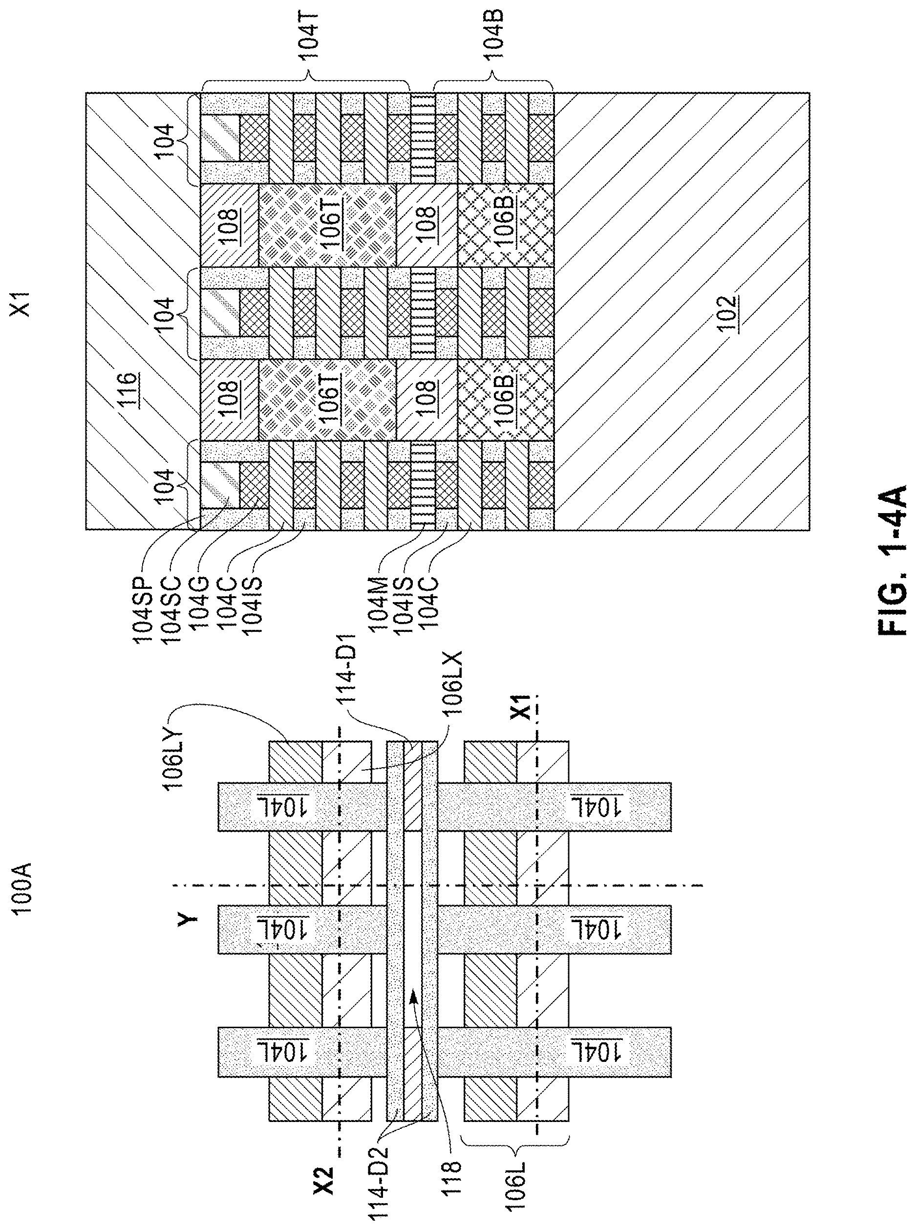 Patent US12622260 Figure 7 – Bottom contact jumpers for stacked field effect transistor semiconductors
