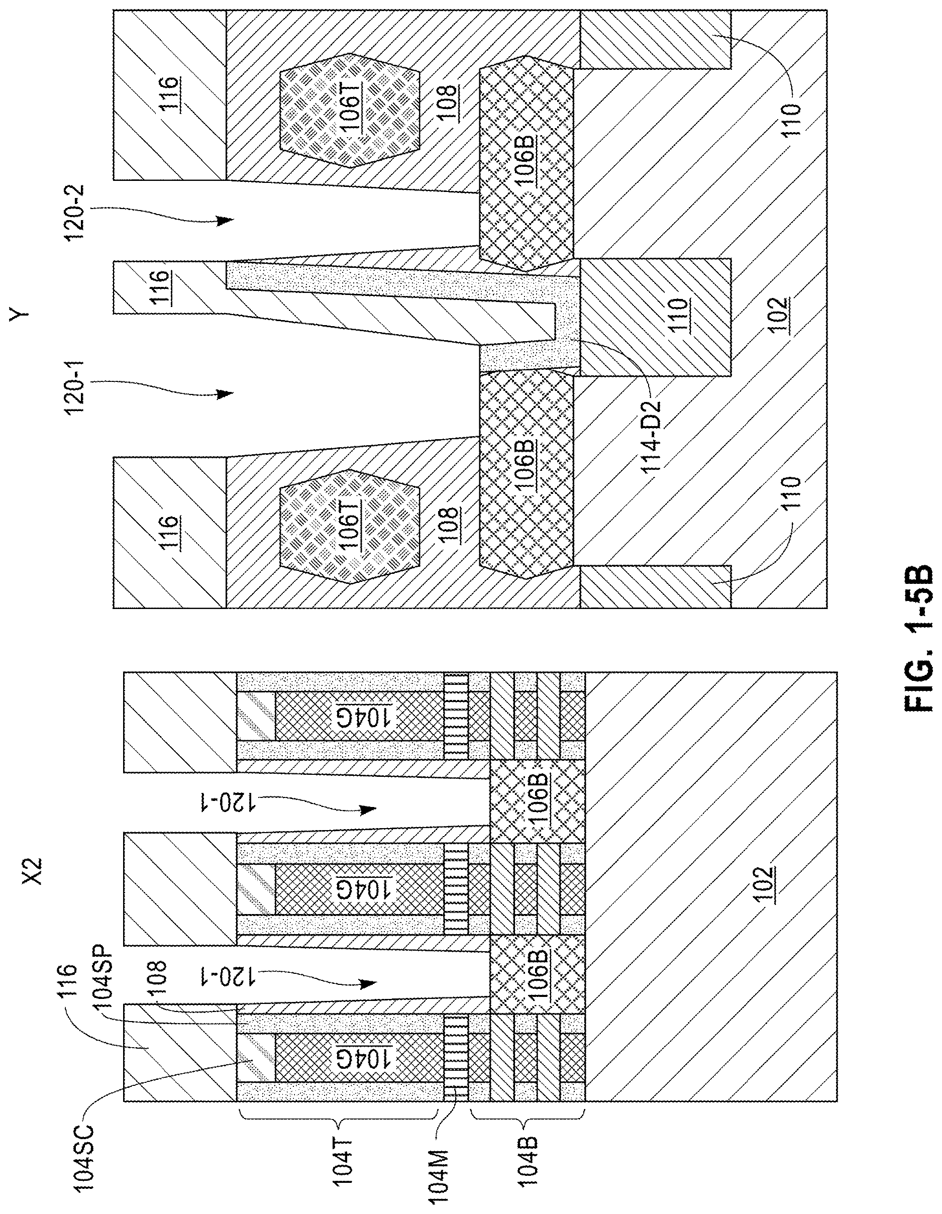 Patent US12622260 Figure 10 – Bottom contact jumpers for stacked field effect transistor semiconductors