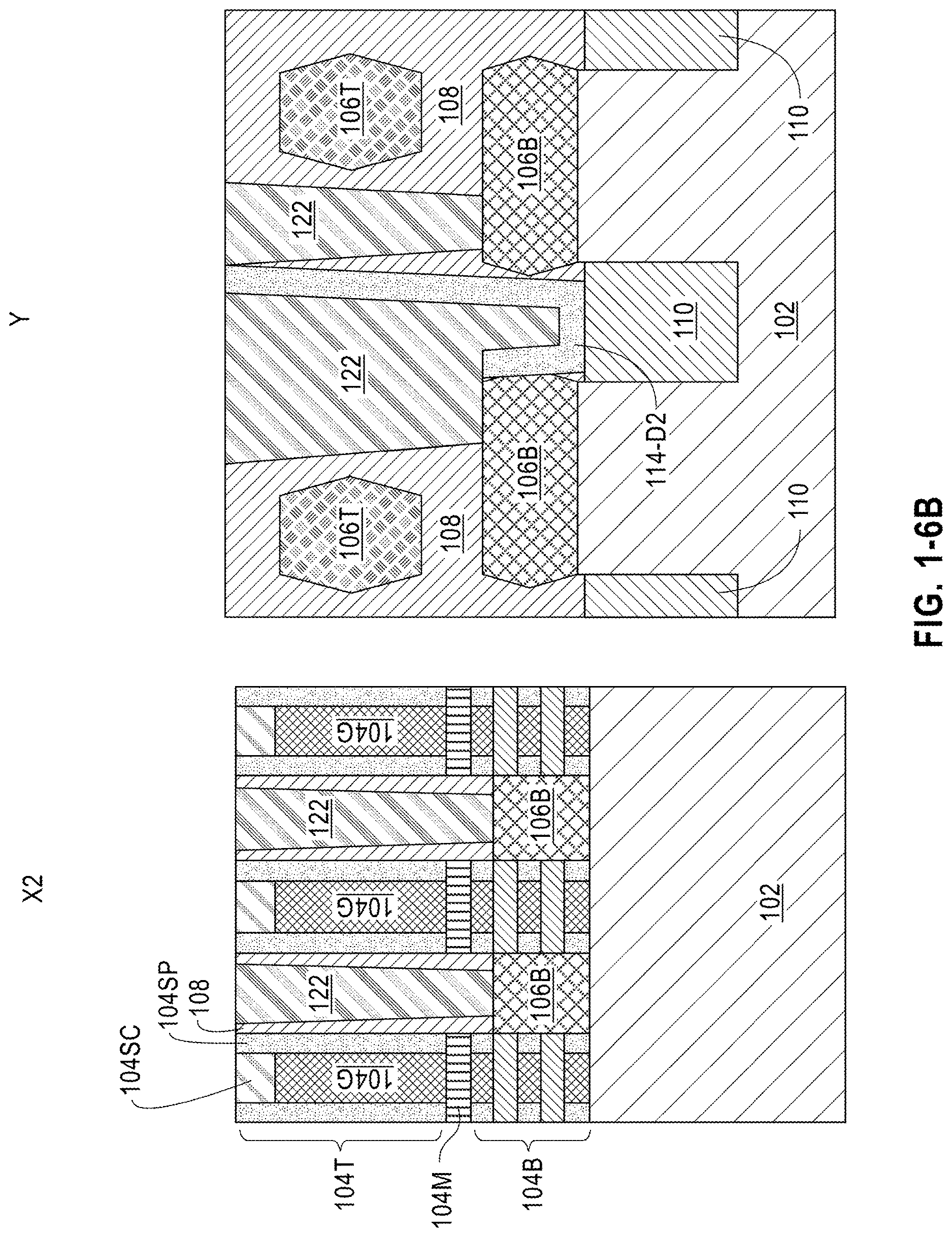 Patent US12622260 Figure 12 – Bottom contact jumpers for stacked field effect transistor semiconductors