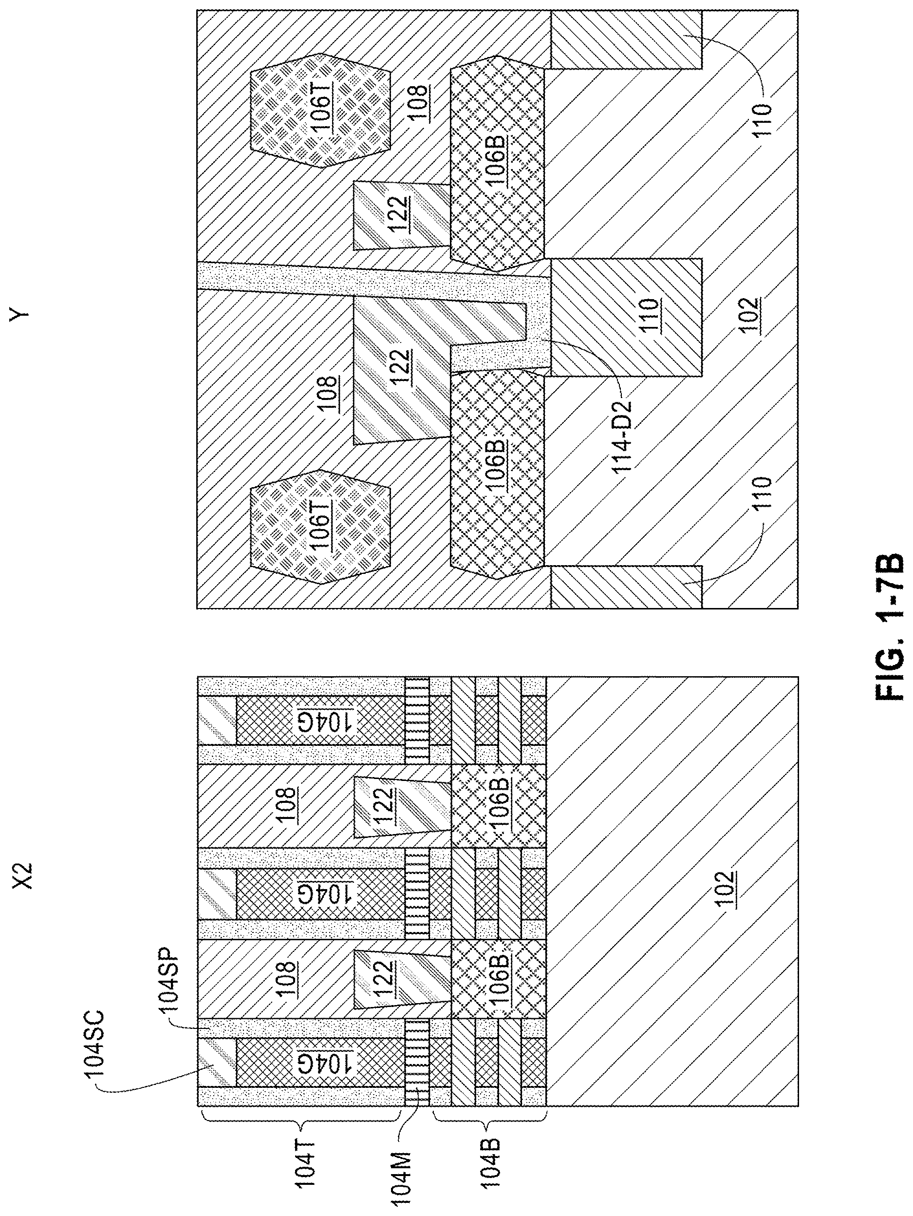 Patent US12622260 Figure 14 – Bottom contact jumpers for stacked field effect transistor semiconductors