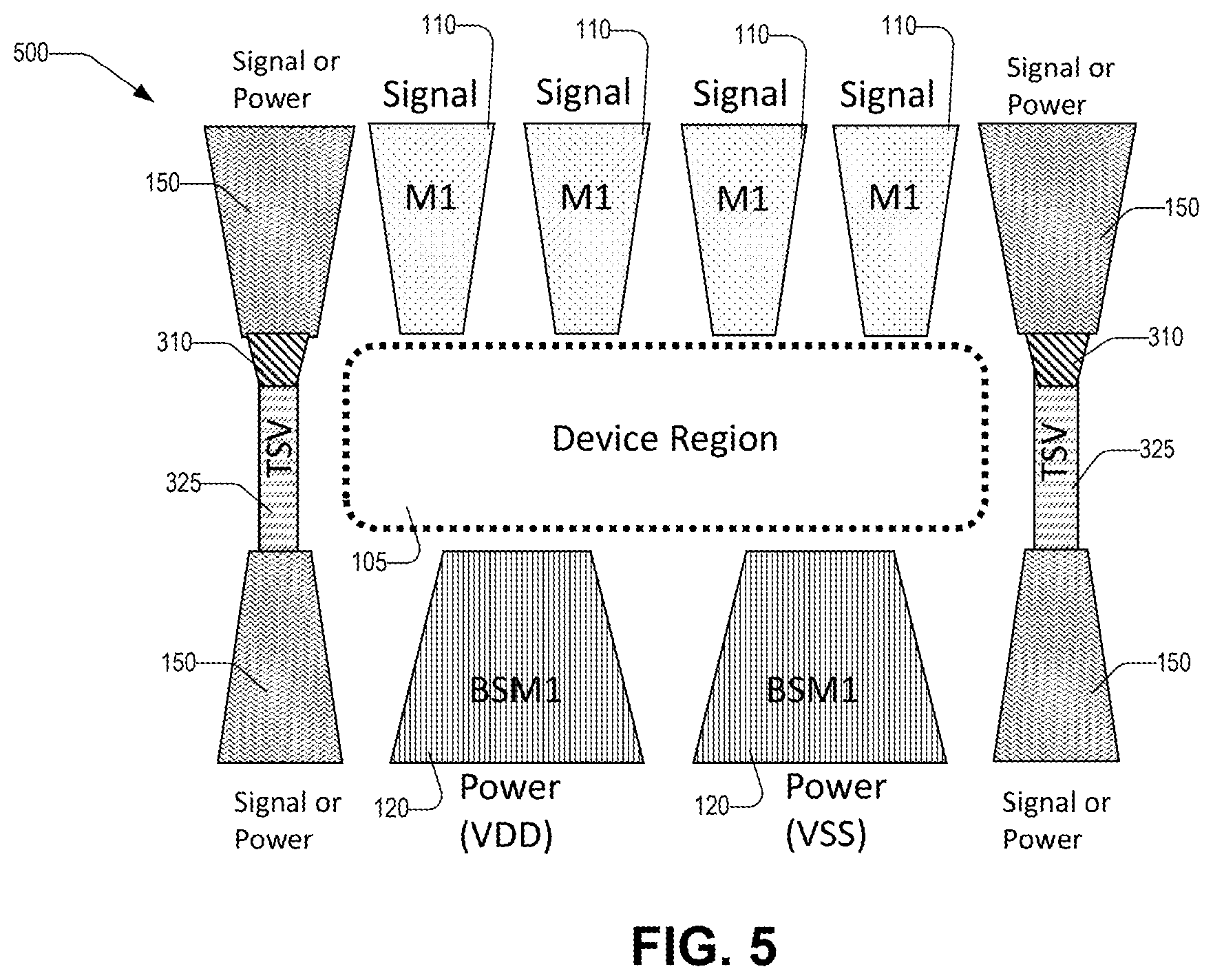 Patent US12622261 Figure 5 – Flexible trackplan for power delivery