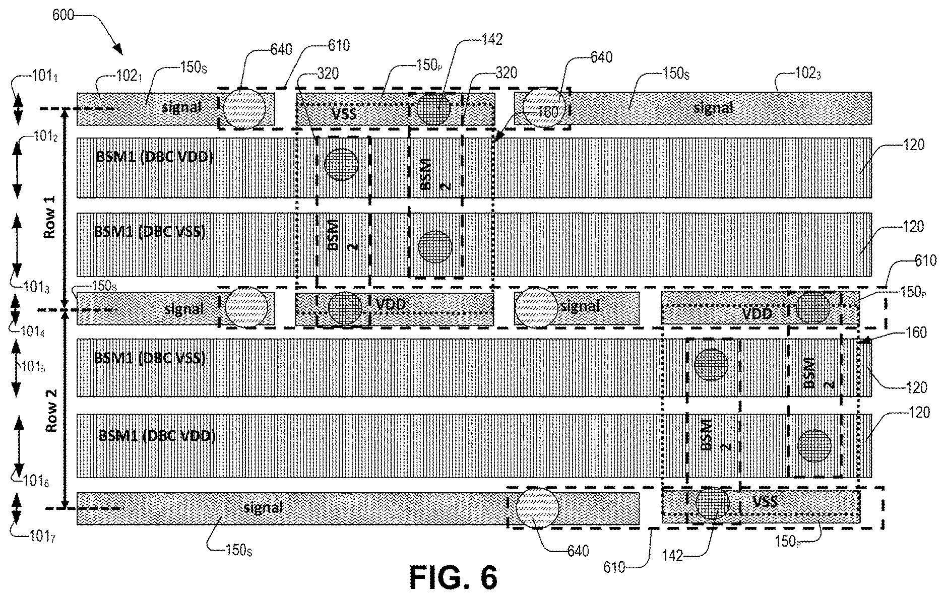 Patent US12622261 Figure 6 – Flexible trackplan for power delivery