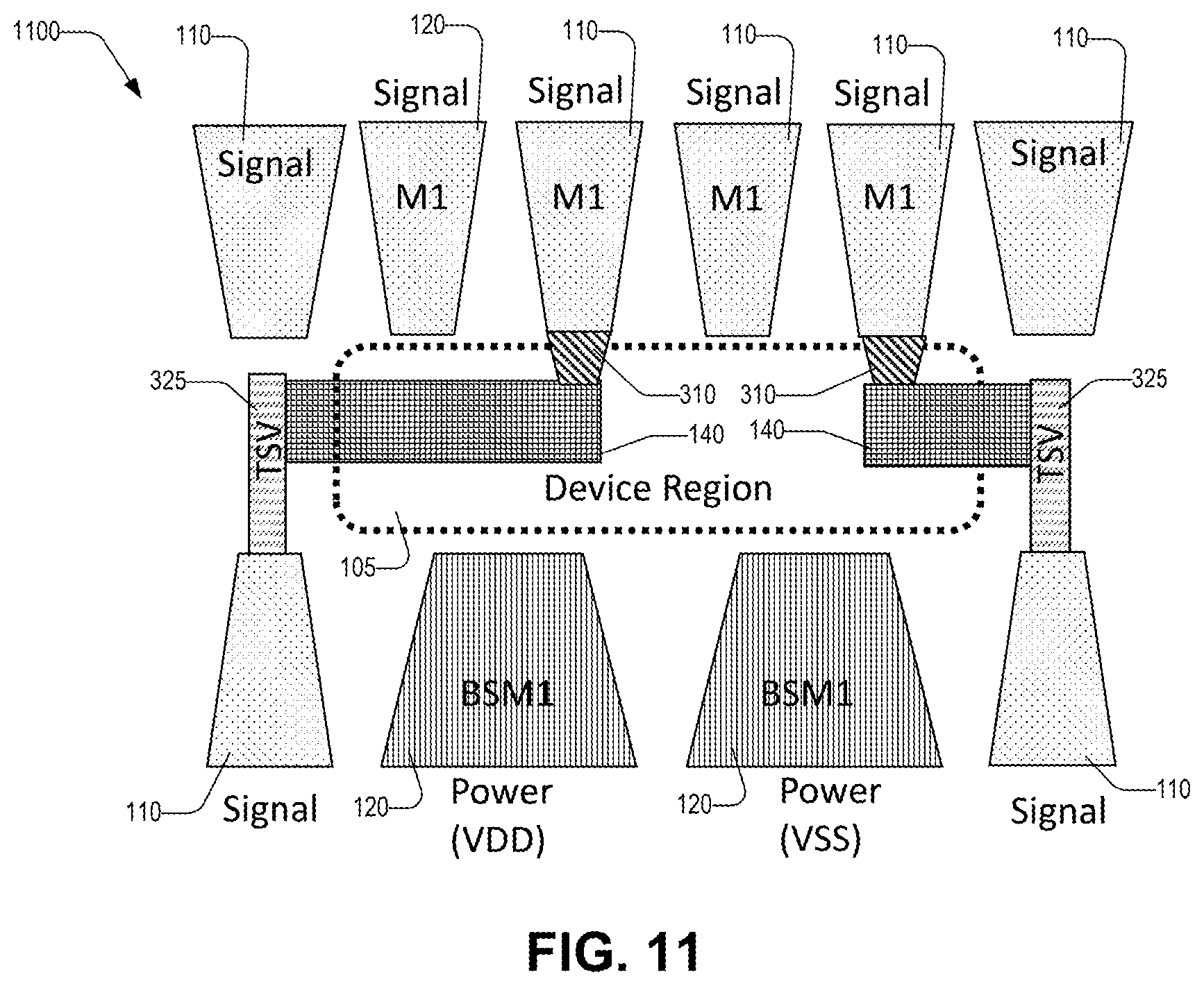 Patent US12622261 Figure 11 – Flexible trackplan for power delivery