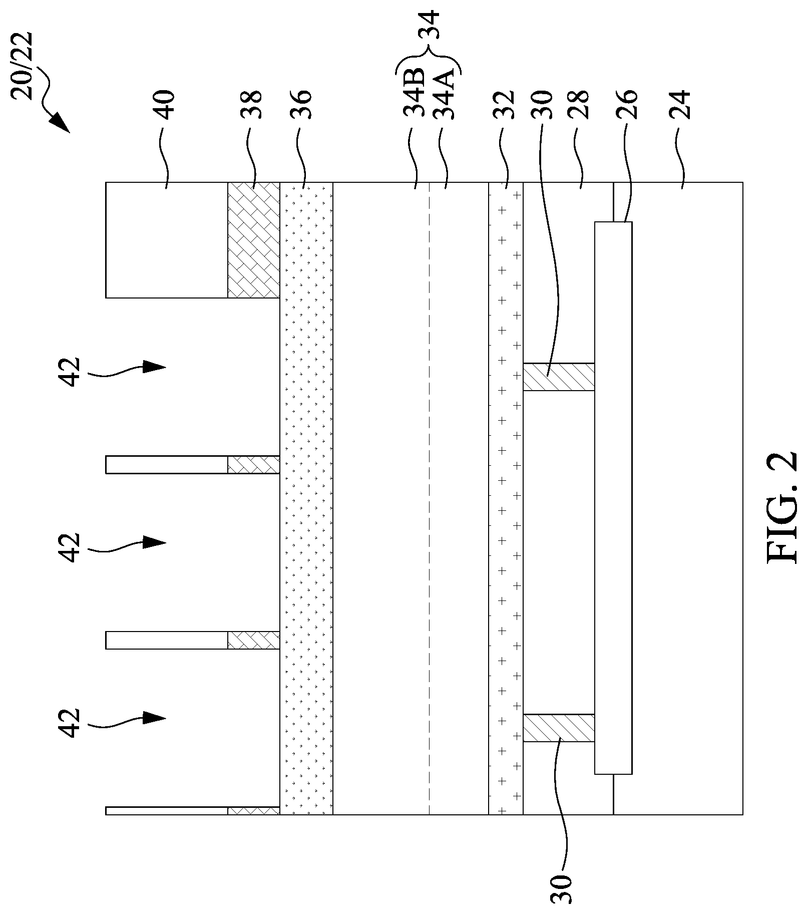 Patent US12622263 Figure 2 – Forming dielectric film with high resistance to tilting