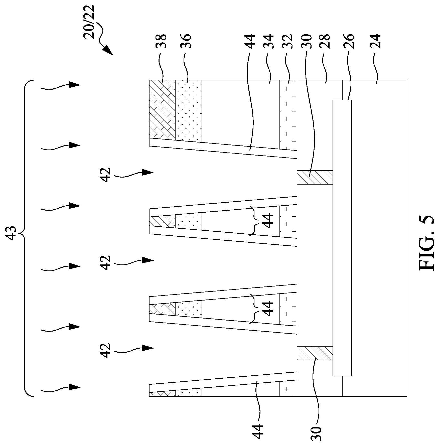 Patent US12622263 Figure 5 – Forming dielectric film with high resistance to tilting