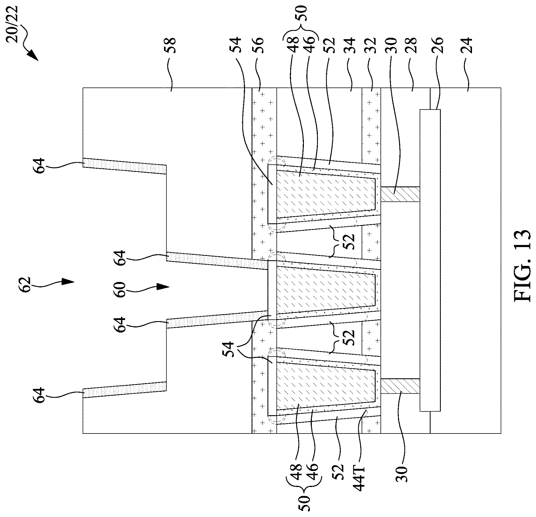 Patent US12622263 Figure 14 – Forming dielectric film with high resistance to tilting