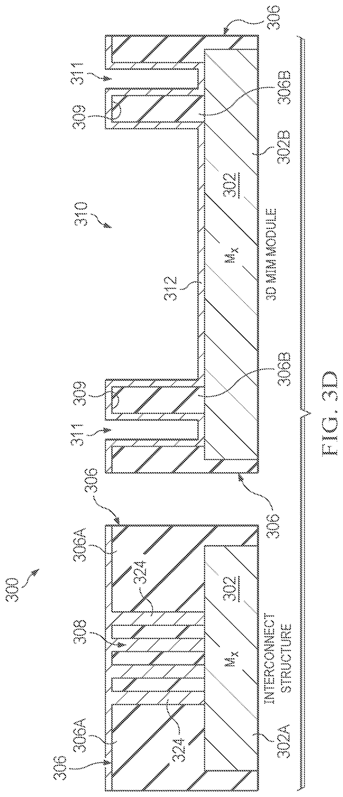 Patent US12622264 Figure 9 – Three-dimensional metal-insulator-metal (MIM) capacitors and trenches
