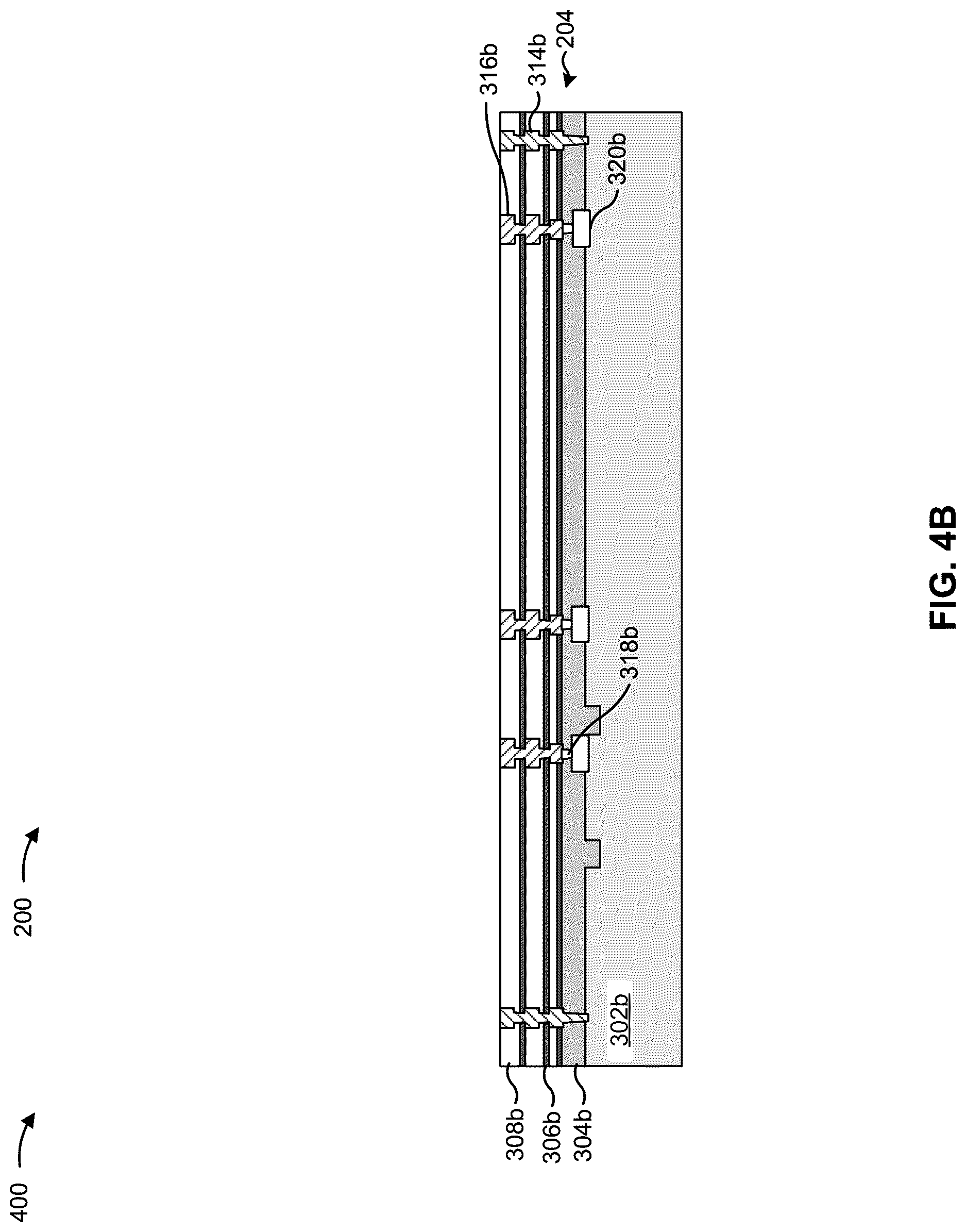 Patent US12622265 Figure 5 – Stacked semiconductor device including a cooling structure