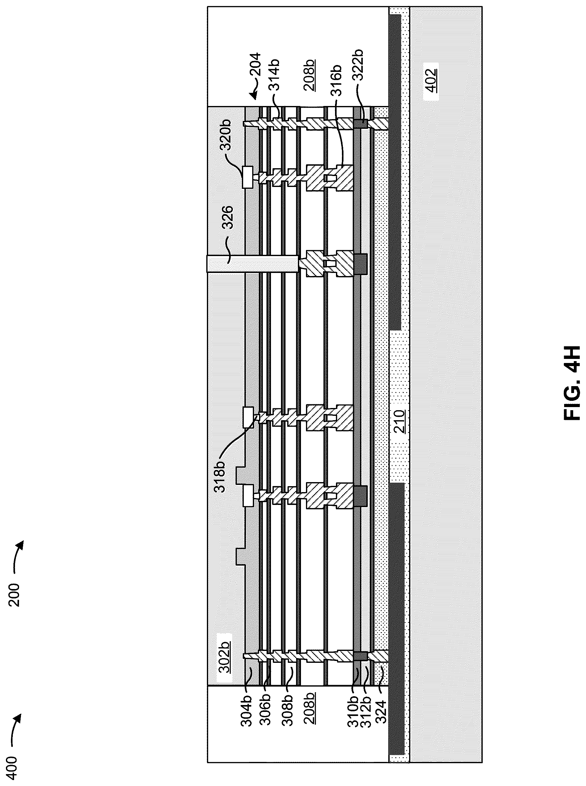 Patent US12622265 Figure 11 – Stacked semiconductor device including a cooling structure