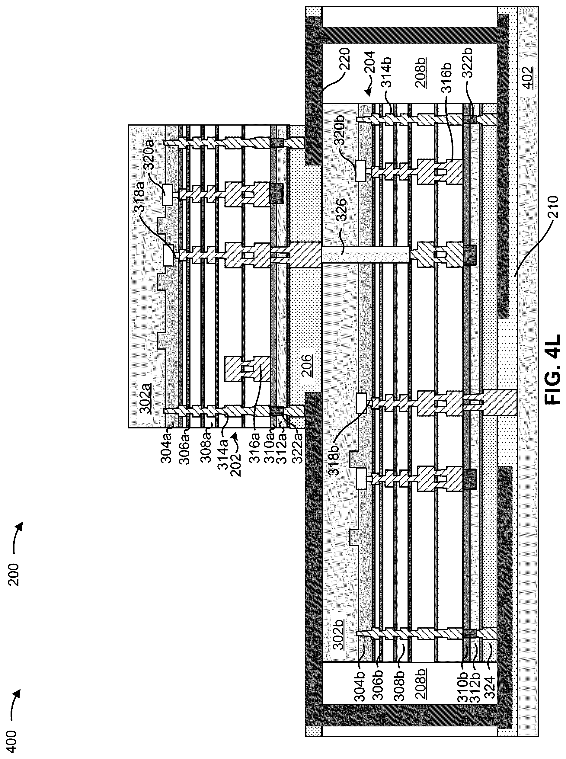 Patent US12622265 Figure 15 – Stacked semiconductor device including a cooling structure