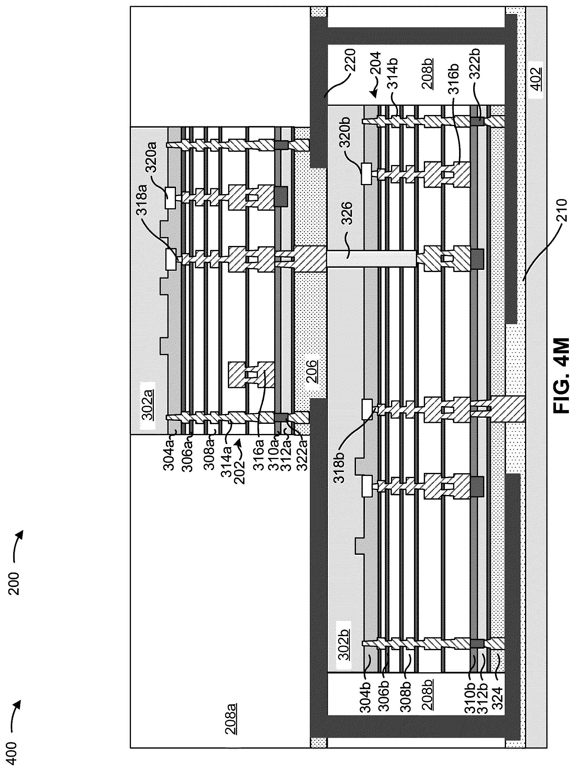 Patent US12622265 Figure 16 – Stacked semiconductor device including a cooling structure