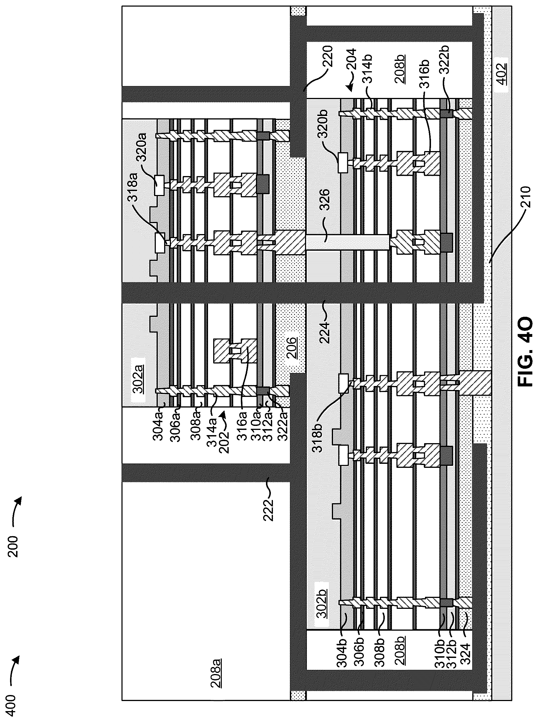Patent US12622265 Figure 18 – Stacked semiconductor device including a cooling structure
