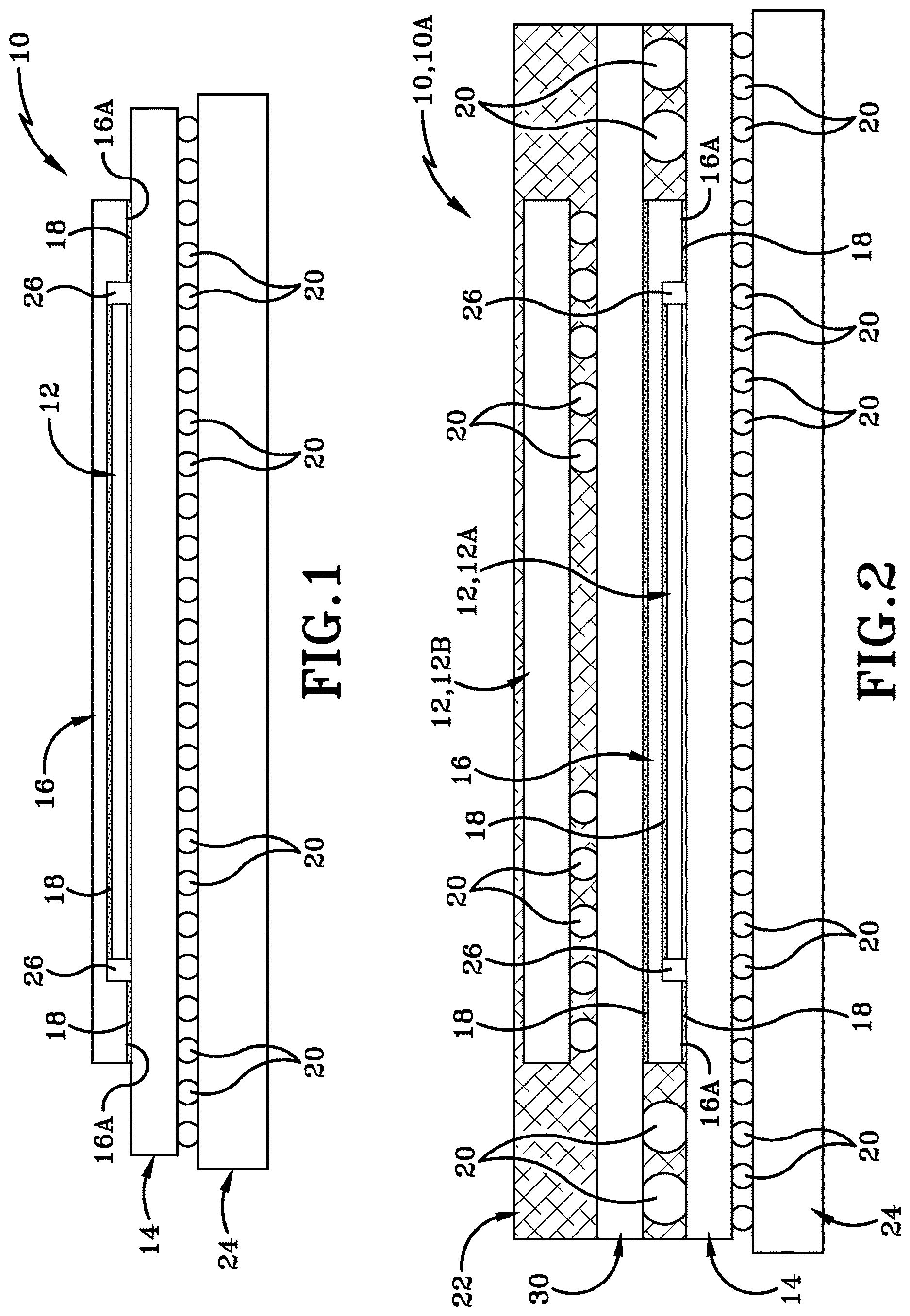 Patent US12622266 Figure 1 – Die level cavity heat sink