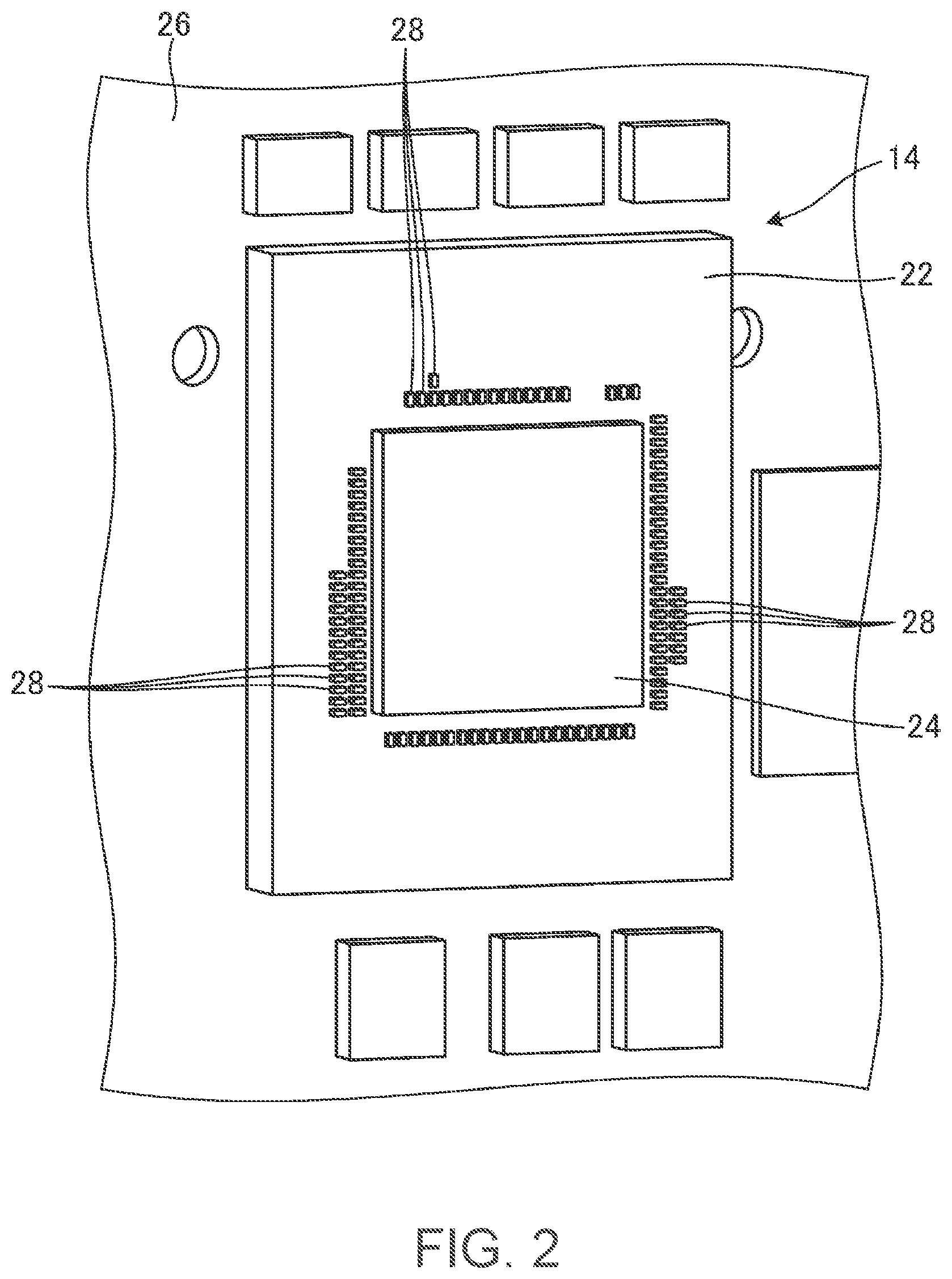 Patent US12622270 Figure 2 – Heat radiating structure and electronic apparatus