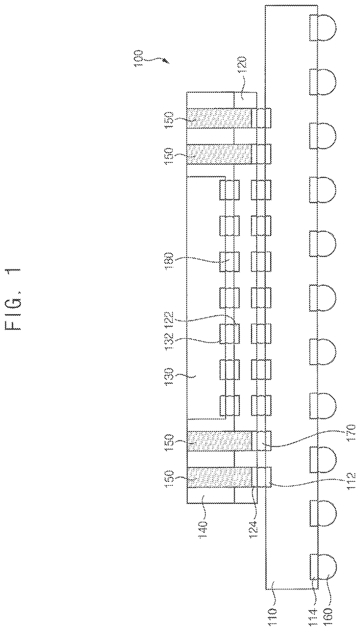 Patent US12622273 Figure 1 – Fan-out type semiconductor package and method of manufacturing the same