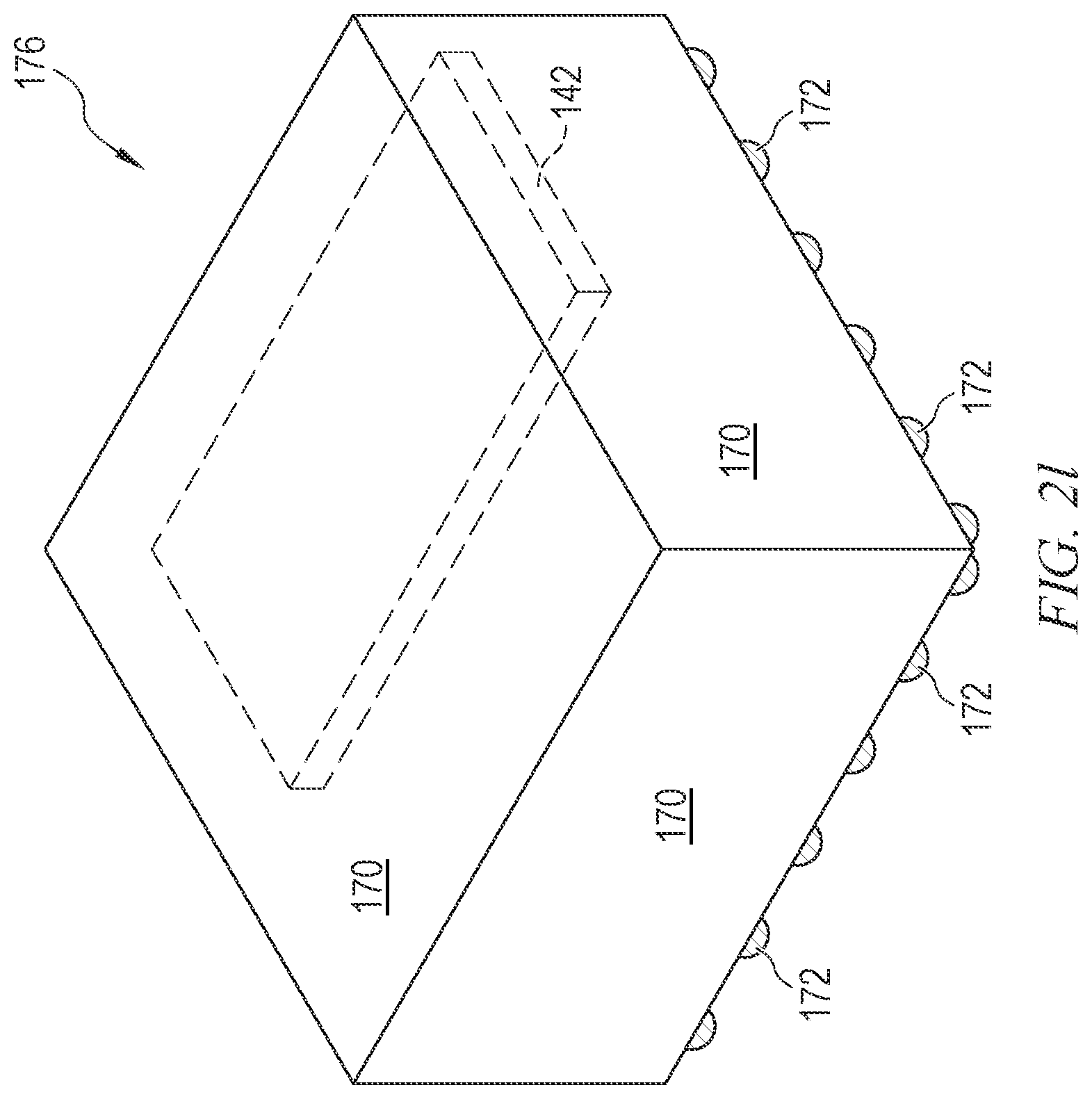 Patent US12622277 Figure 7 – Semiconductor device and method of partial shielding with embedded graphene core shells