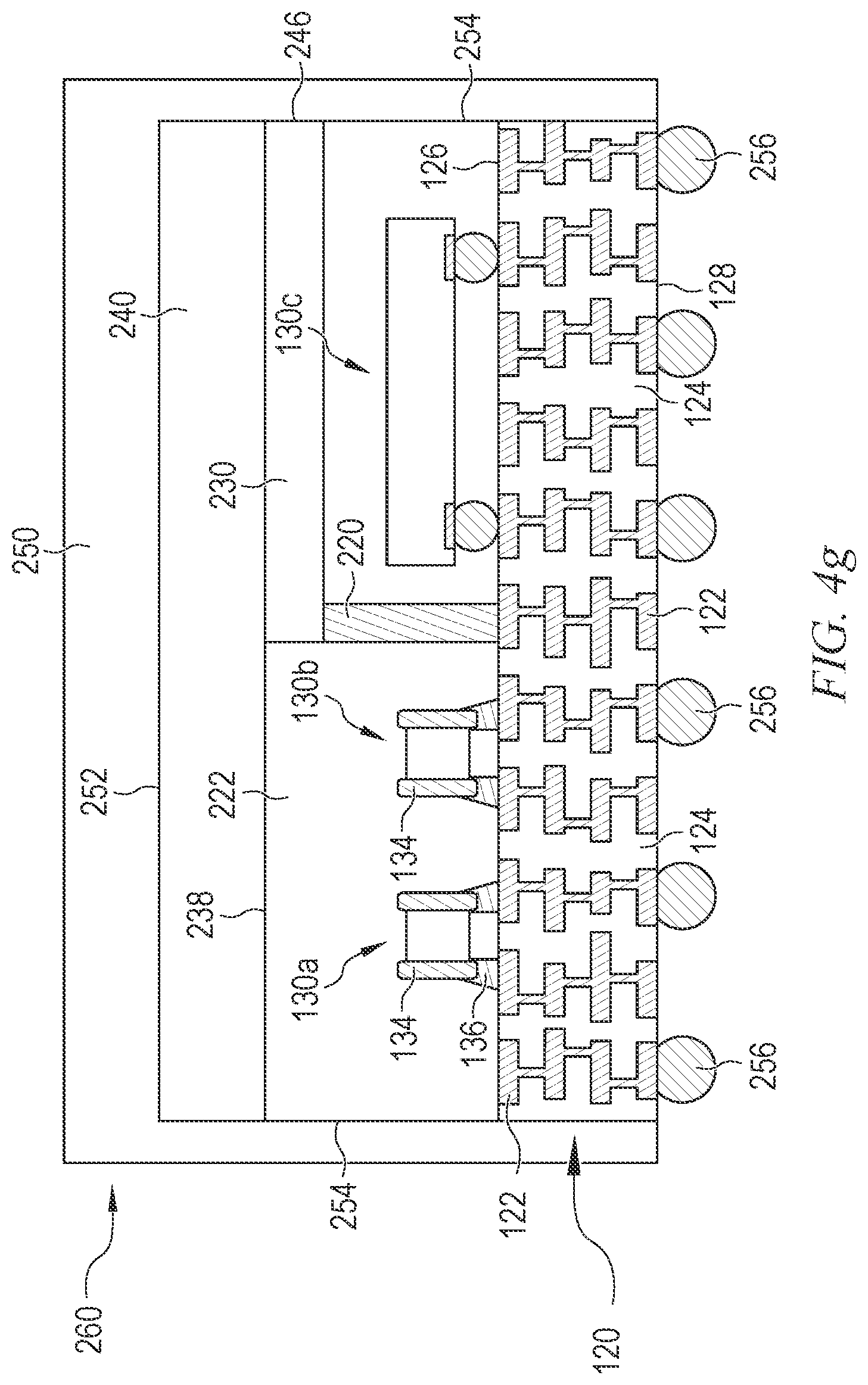 Patent US12622277 Figure 14 – Semiconductor device and method of partial shielding with embedded graphene core shells