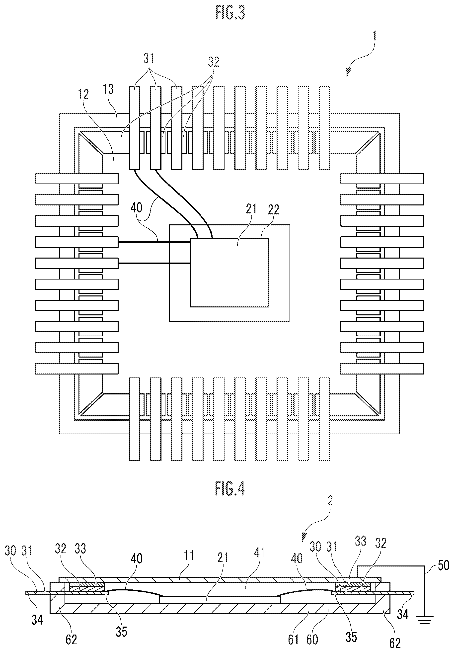 Patent US12622278 Figure 2 – Semiconductor package