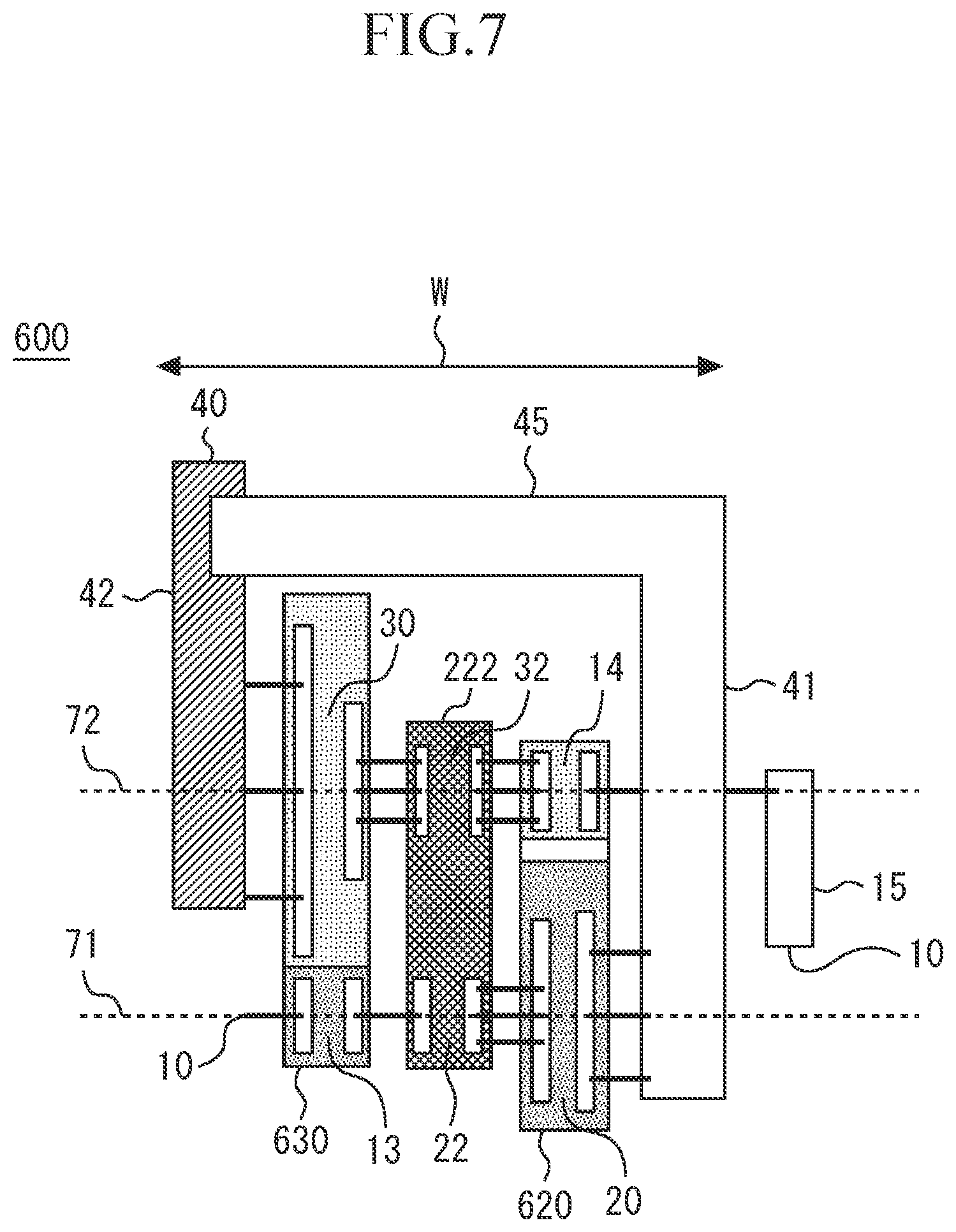 Patent US12622281 Figure 7 – Doherty amplifier