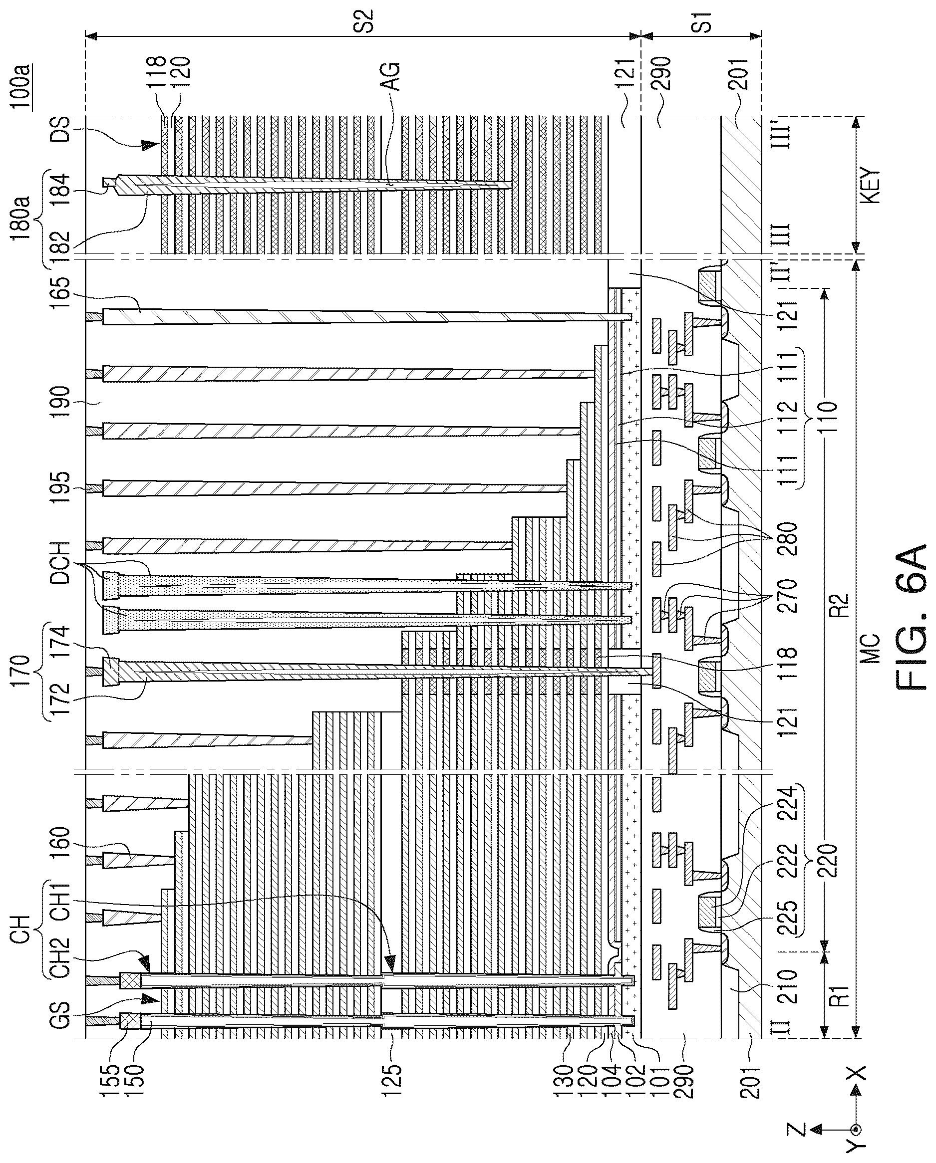 Patent US12622283 Figure 8 – Semiconductor devices and data storage systems including the same