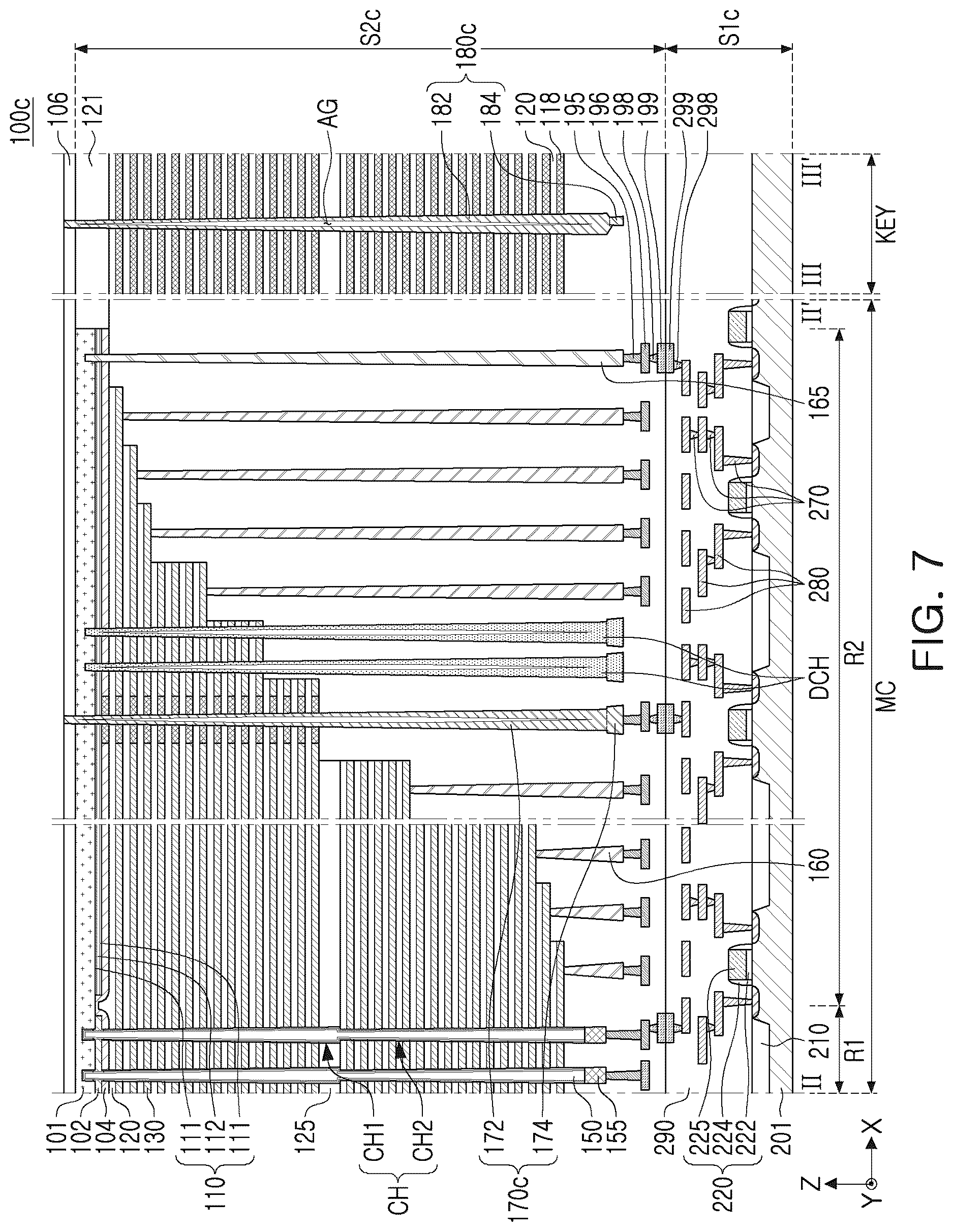 Patent US12622283 Figure 10 – Semiconductor devices and data storage systems including the same