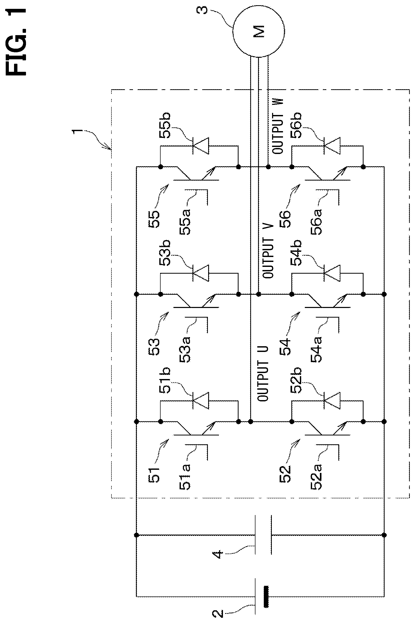 Patent US12622285 Figure 1 – Semiconductor module and method for manufacturing semiconductor module
