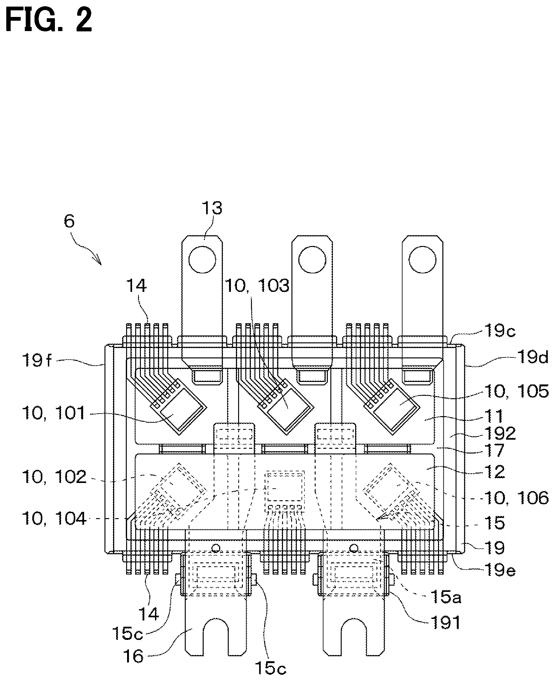 Patent US12622285 Figure 2 – Semiconductor module and method for manufacturing semiconductor module