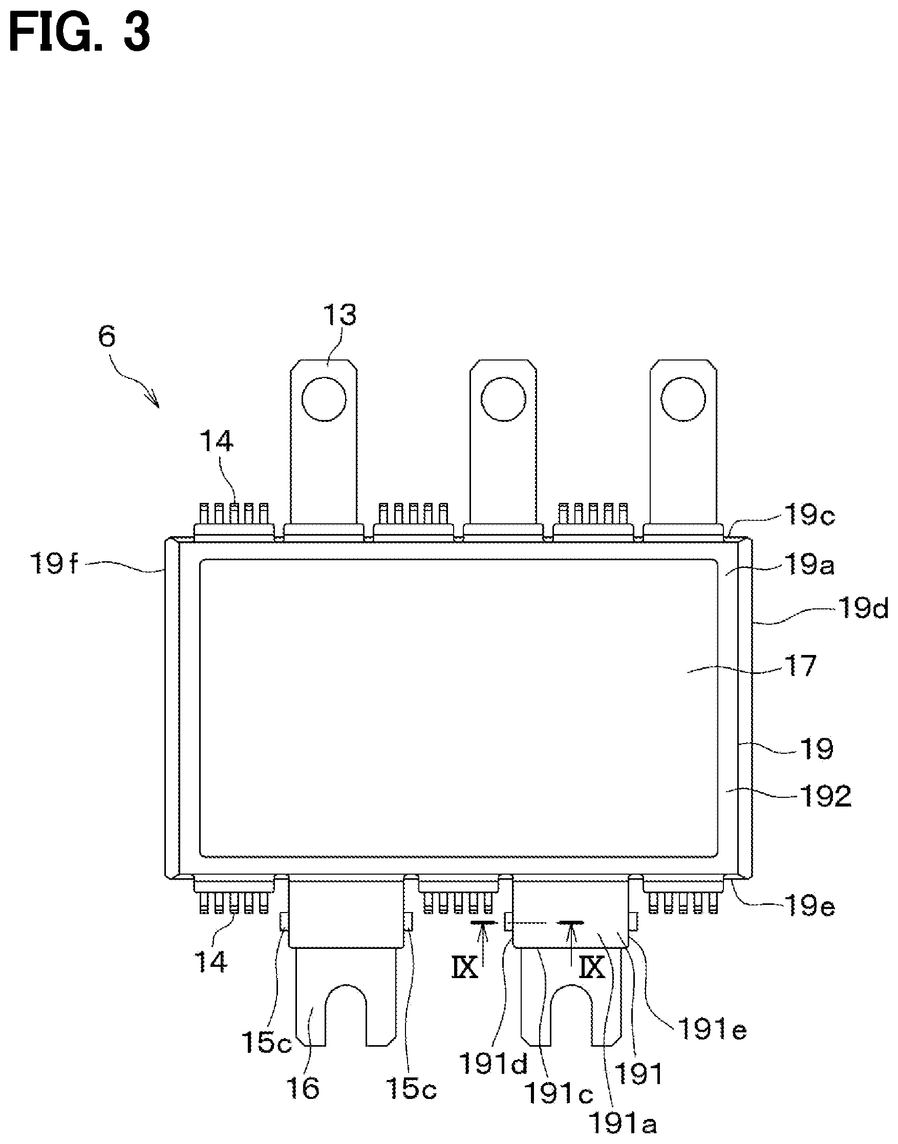 Patent US12622285 Figure 3 – Semiconductor module and method for manufacturing semiconductor module
