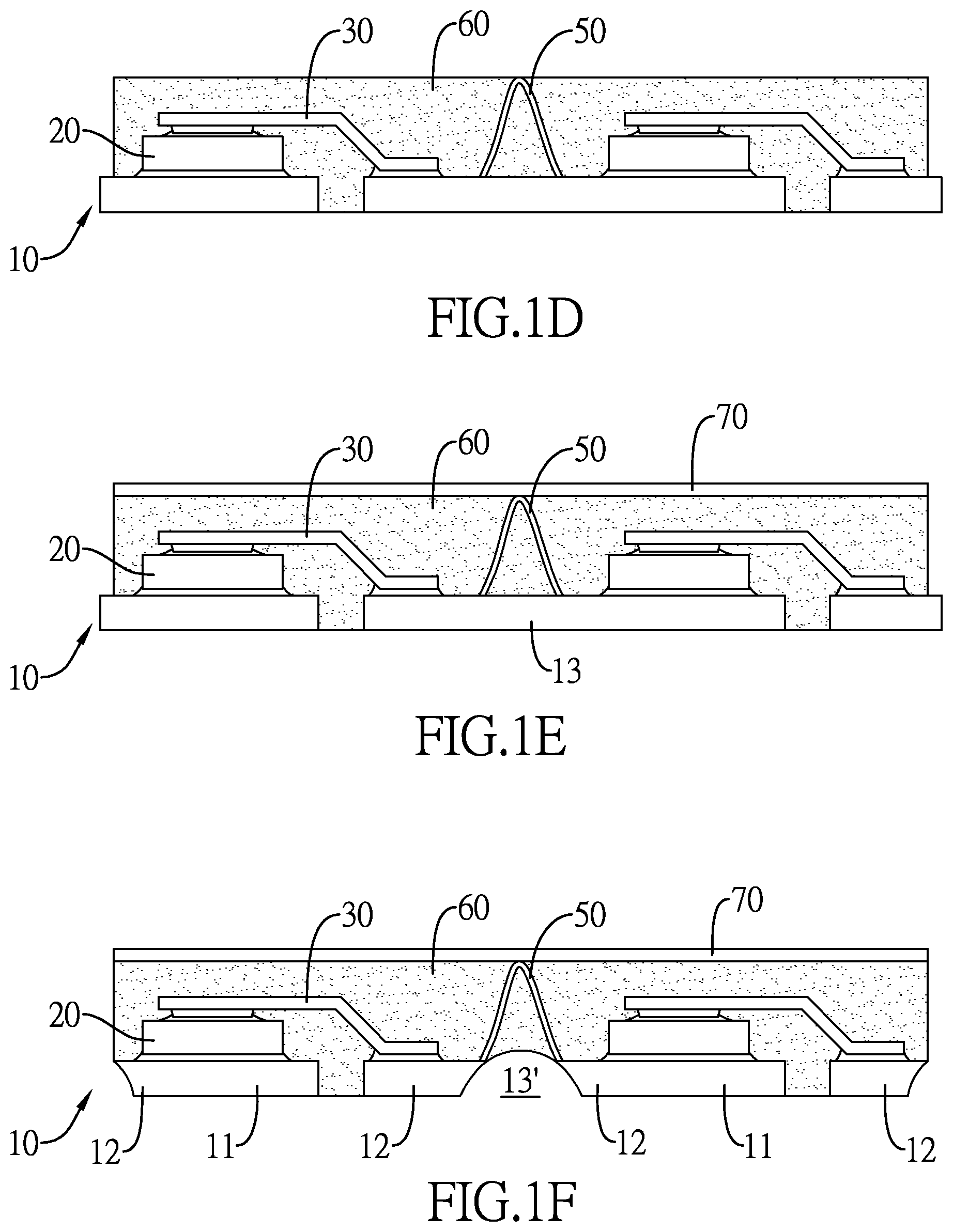Patent US12622286 Figure 2 – Side-wettable semiconductor package device with heat dissipation surface structure