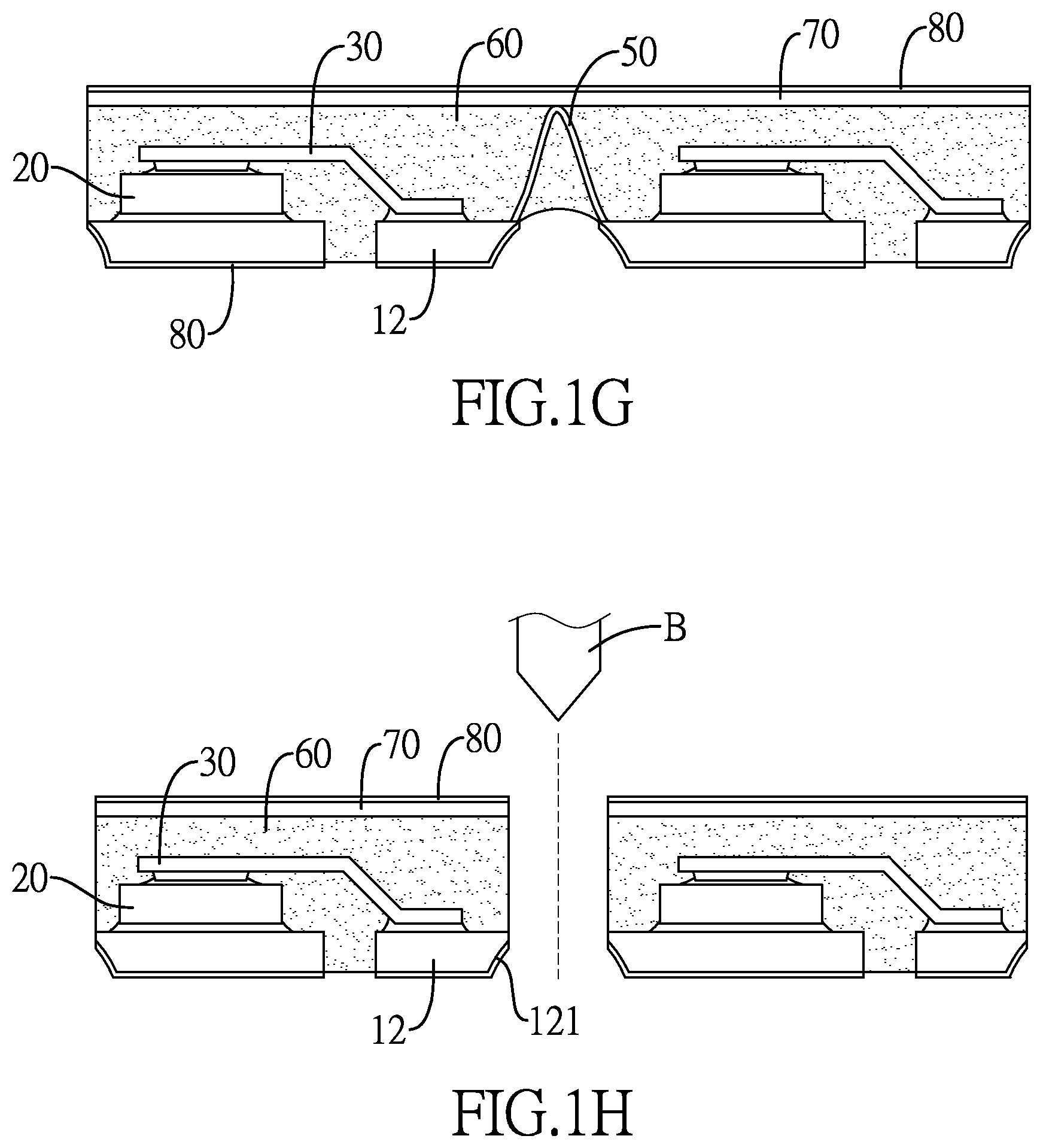 Patent US12622286 Figure 3 – Side-wettable semiconductor package device with heat dissipation surface structure
