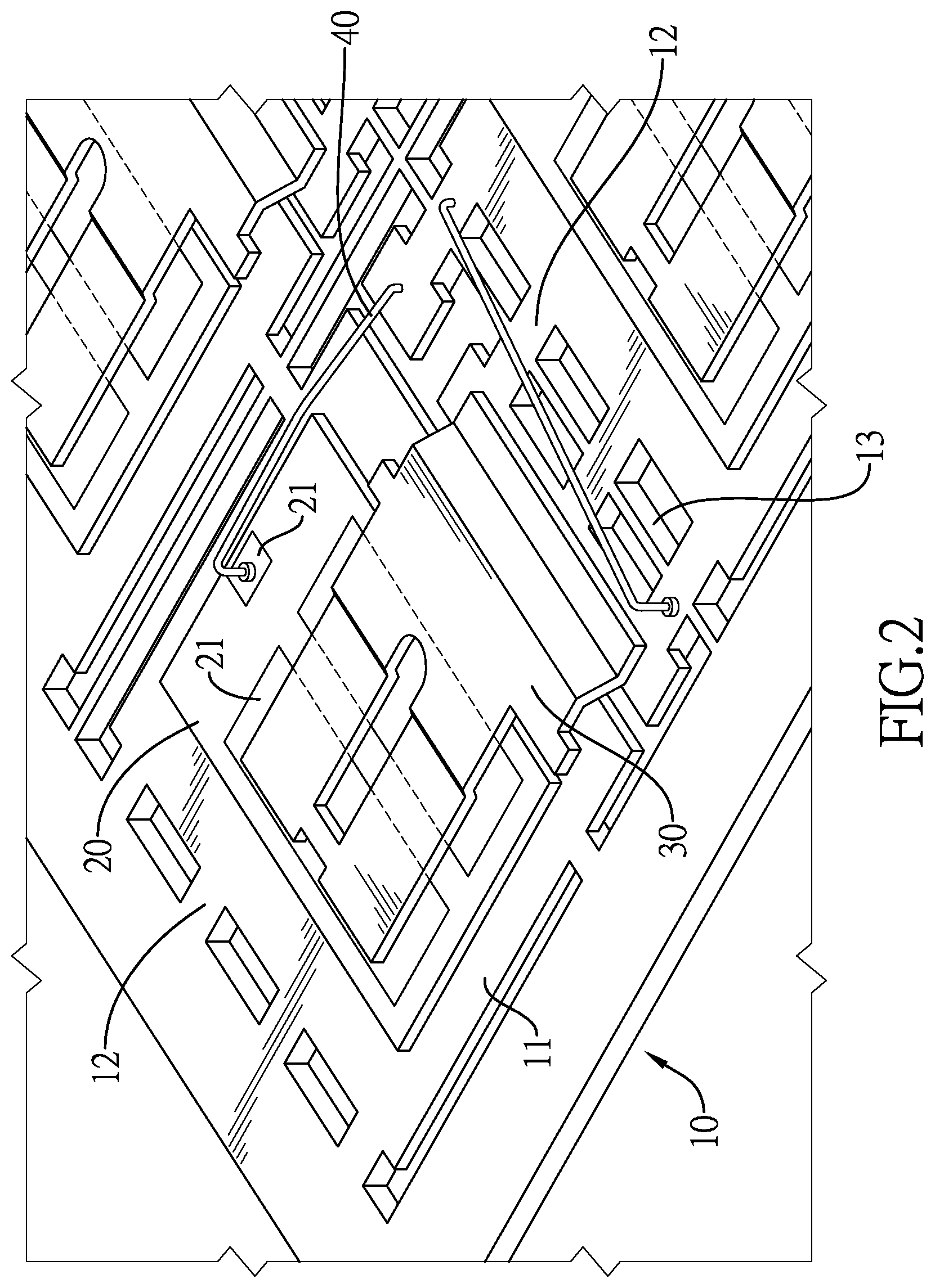 Patent US12622286 Figure 4 – Side-wettable semiconductor package device with heat dissipation surface structure