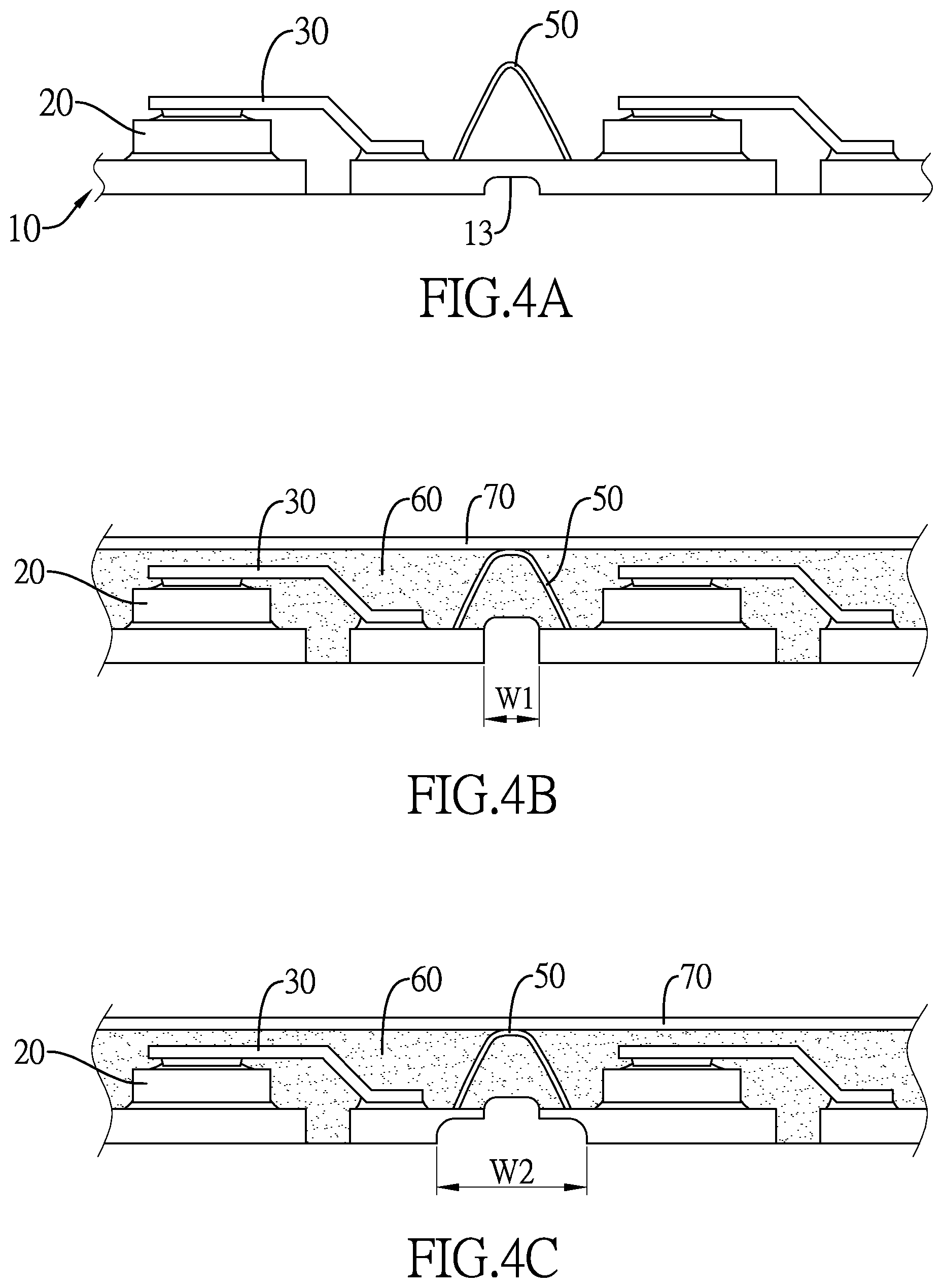 Patent US12622286 Figure 6 – Side-wettable semiconductor package device with heat dissipation surface structure