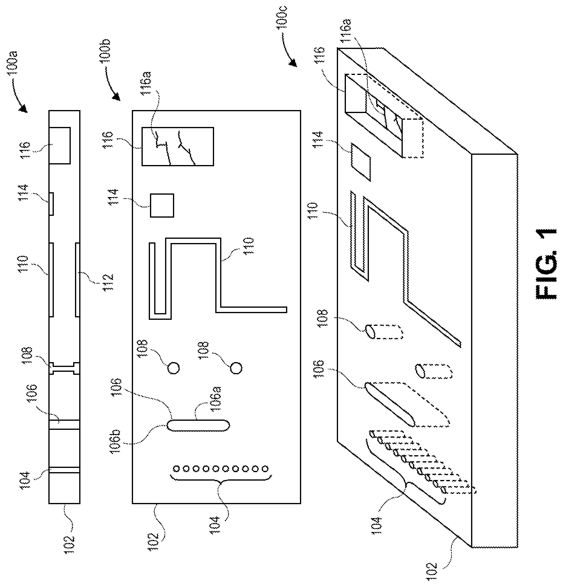 Patent US12622287 Figure 1 – Multilayer glass substrate