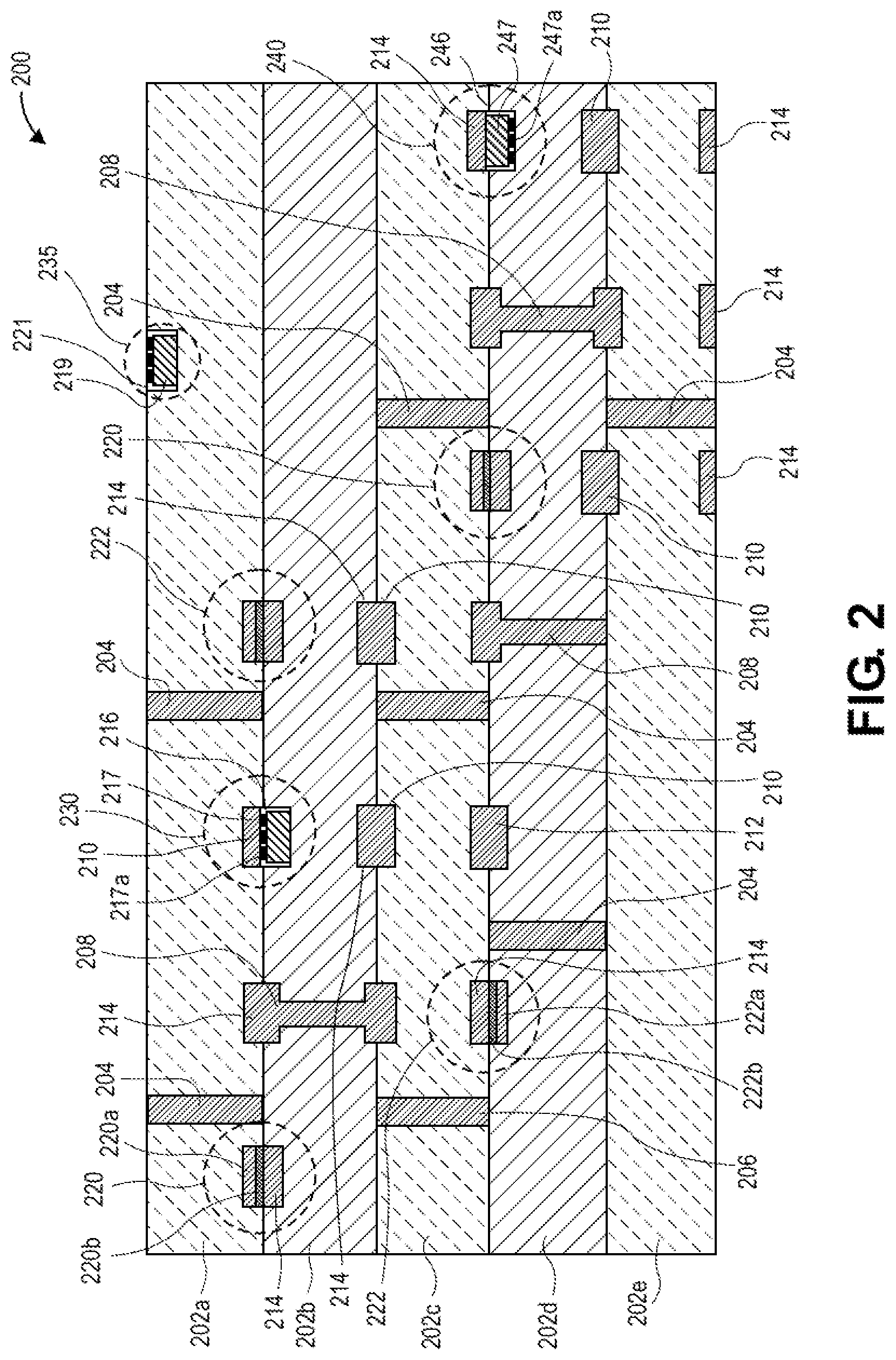 Patent US12622287 Figure 2 – Multilayer glass substrate